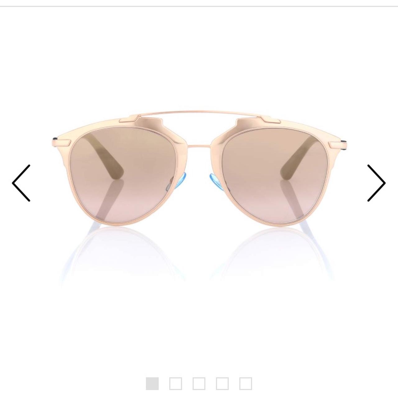 Dior reflected 2025 sunglasses gold