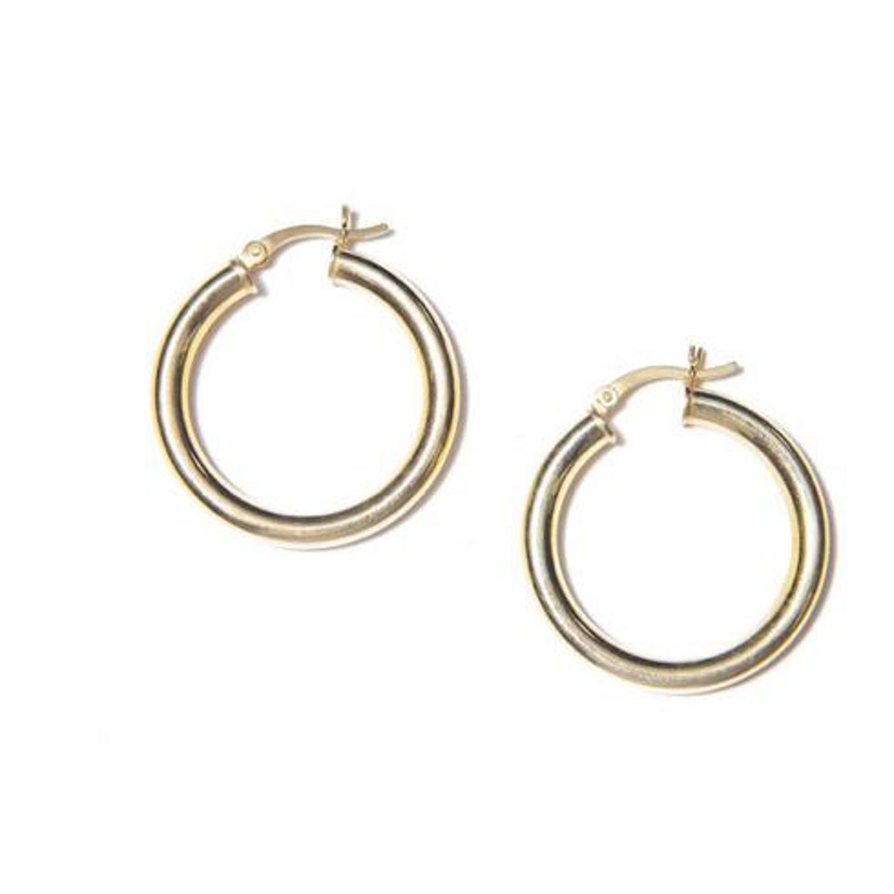 Product Image 1 - Gold essential hoops 

Sterling silver