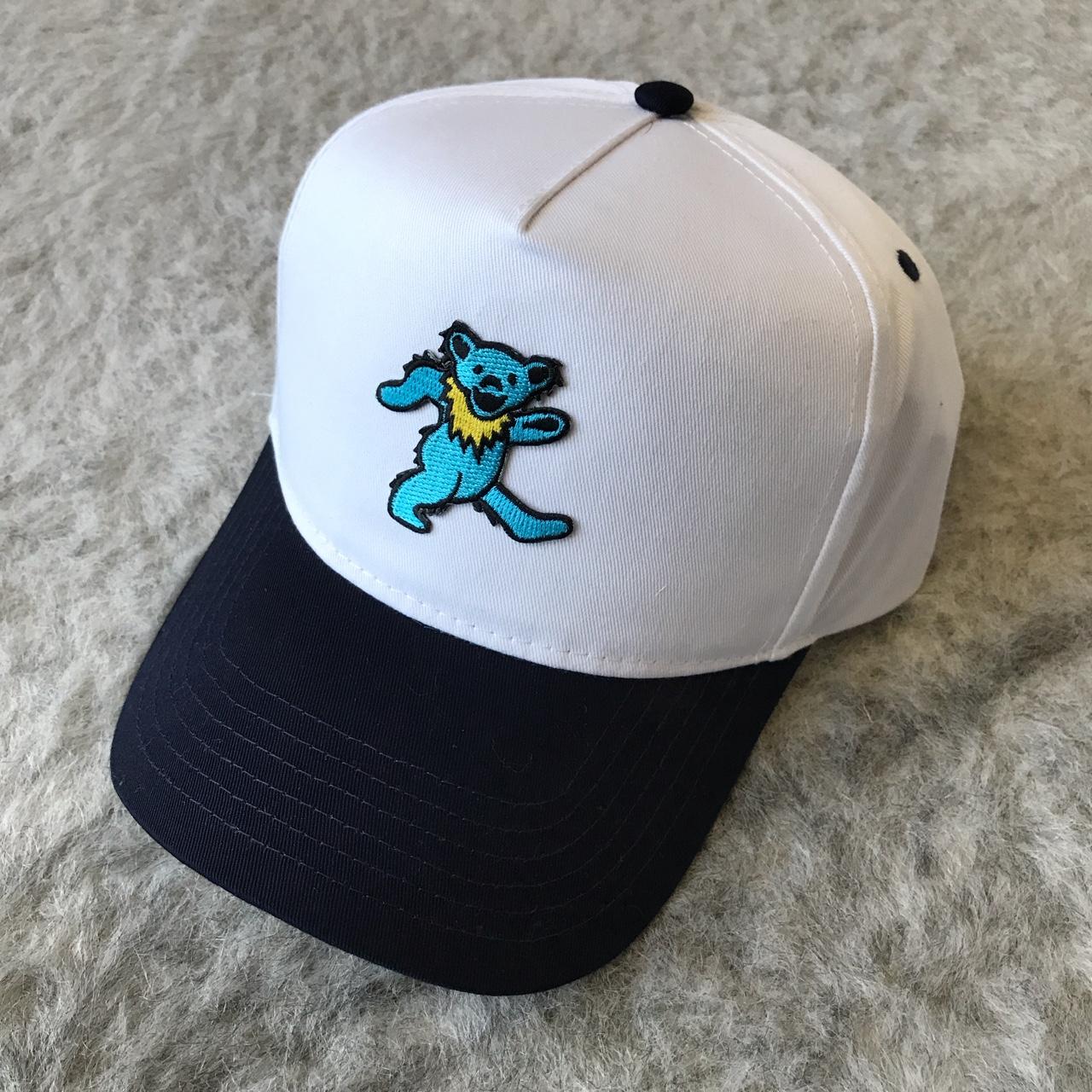 Grateful Dead Bear Baseball Hat - Blue