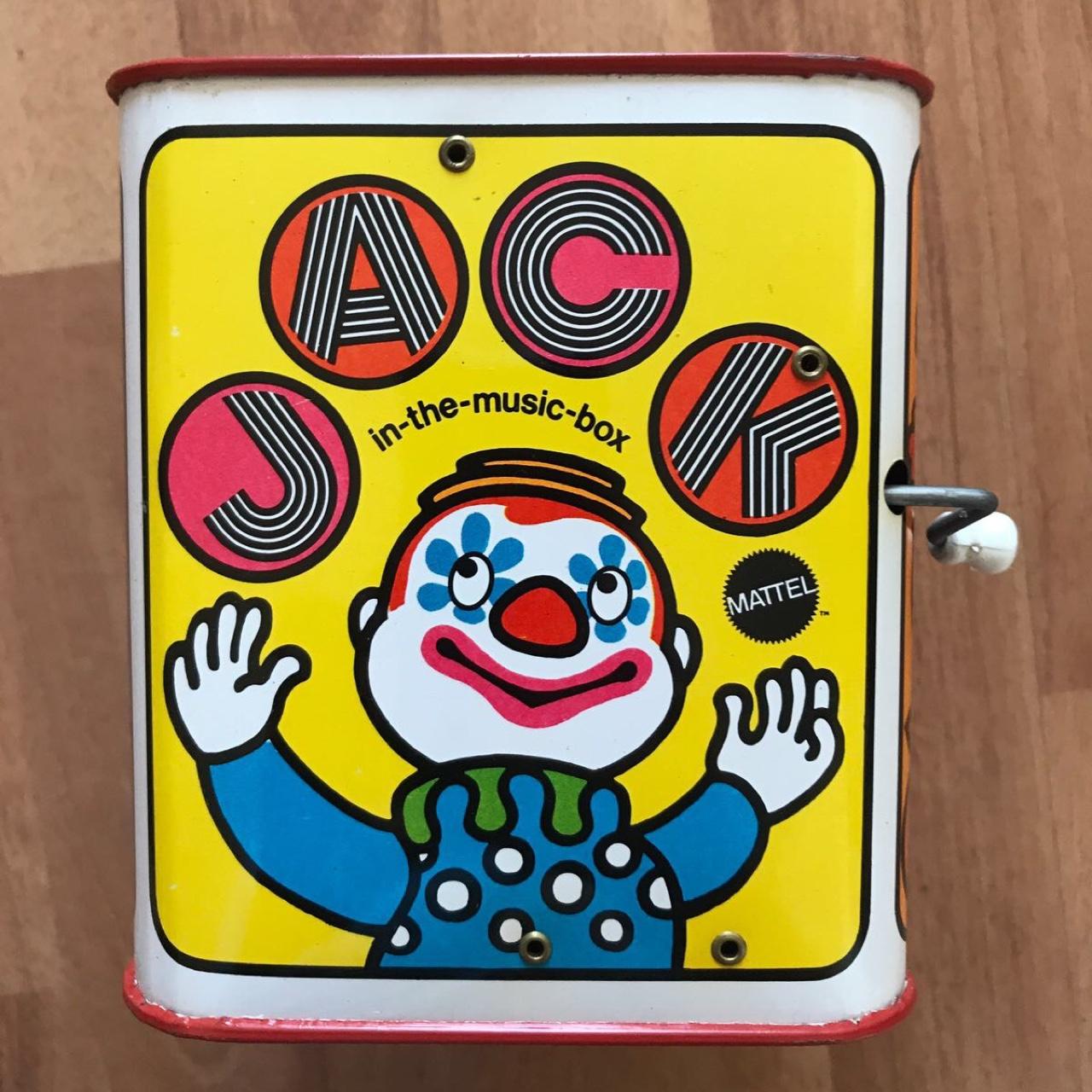 1968 mattel jack in the box