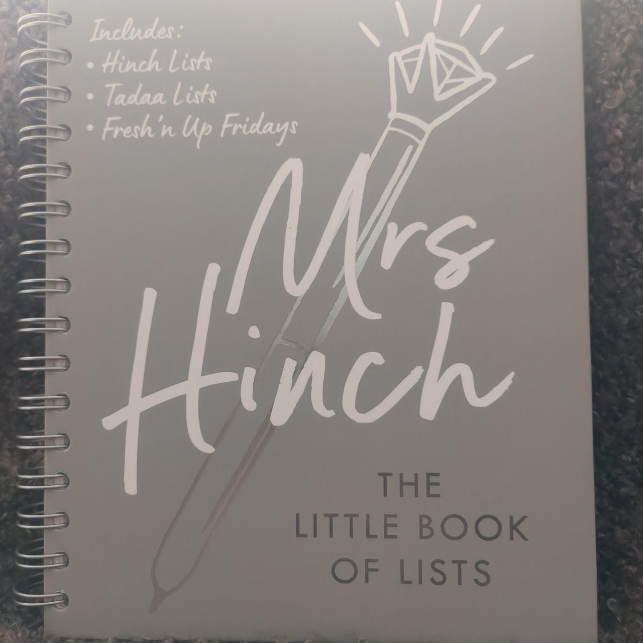 Mrs Hinch List Book Page 11 & 12issing due to being... - Depop