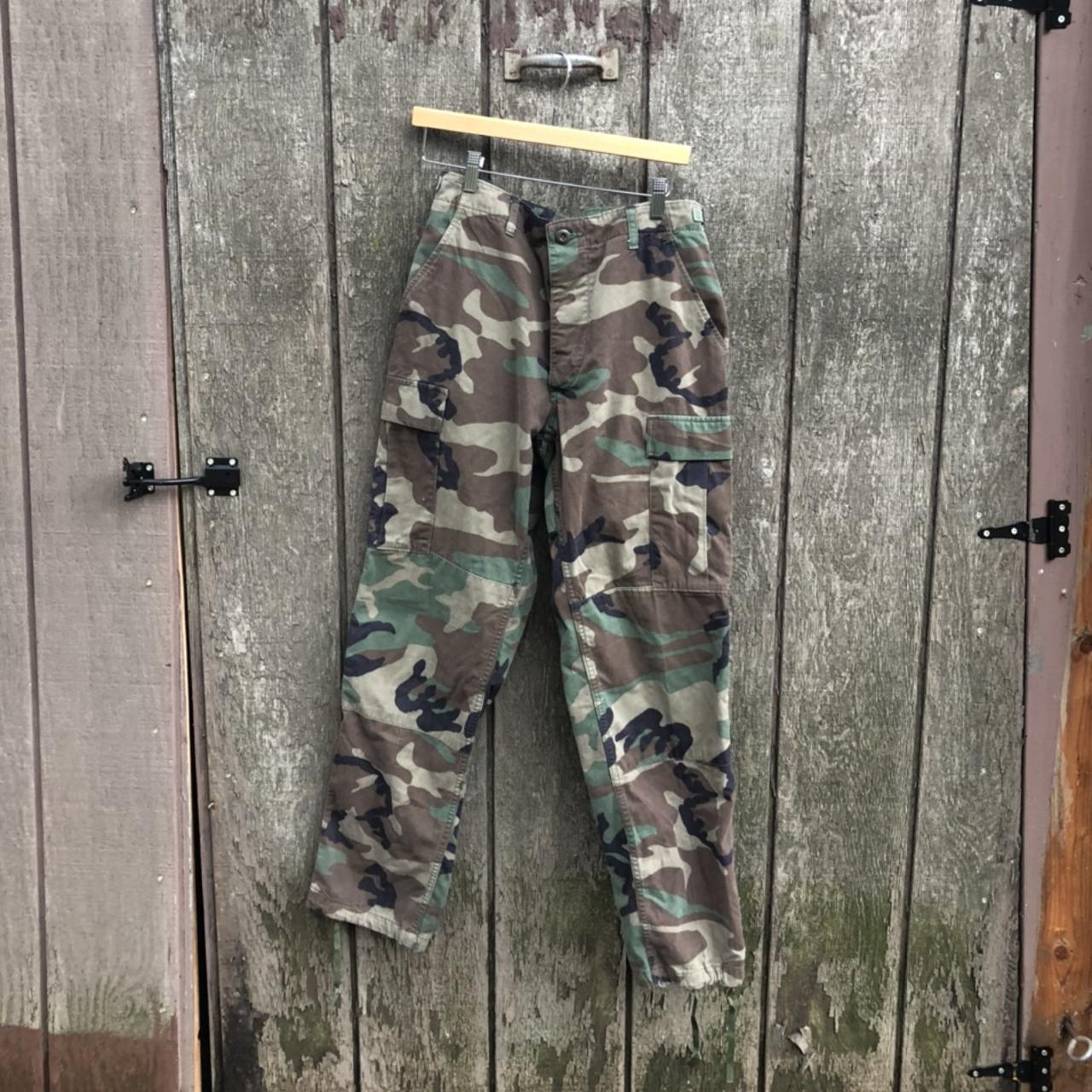 Vintage Military Camo Cargo Pants Awesome pair of... - Depop