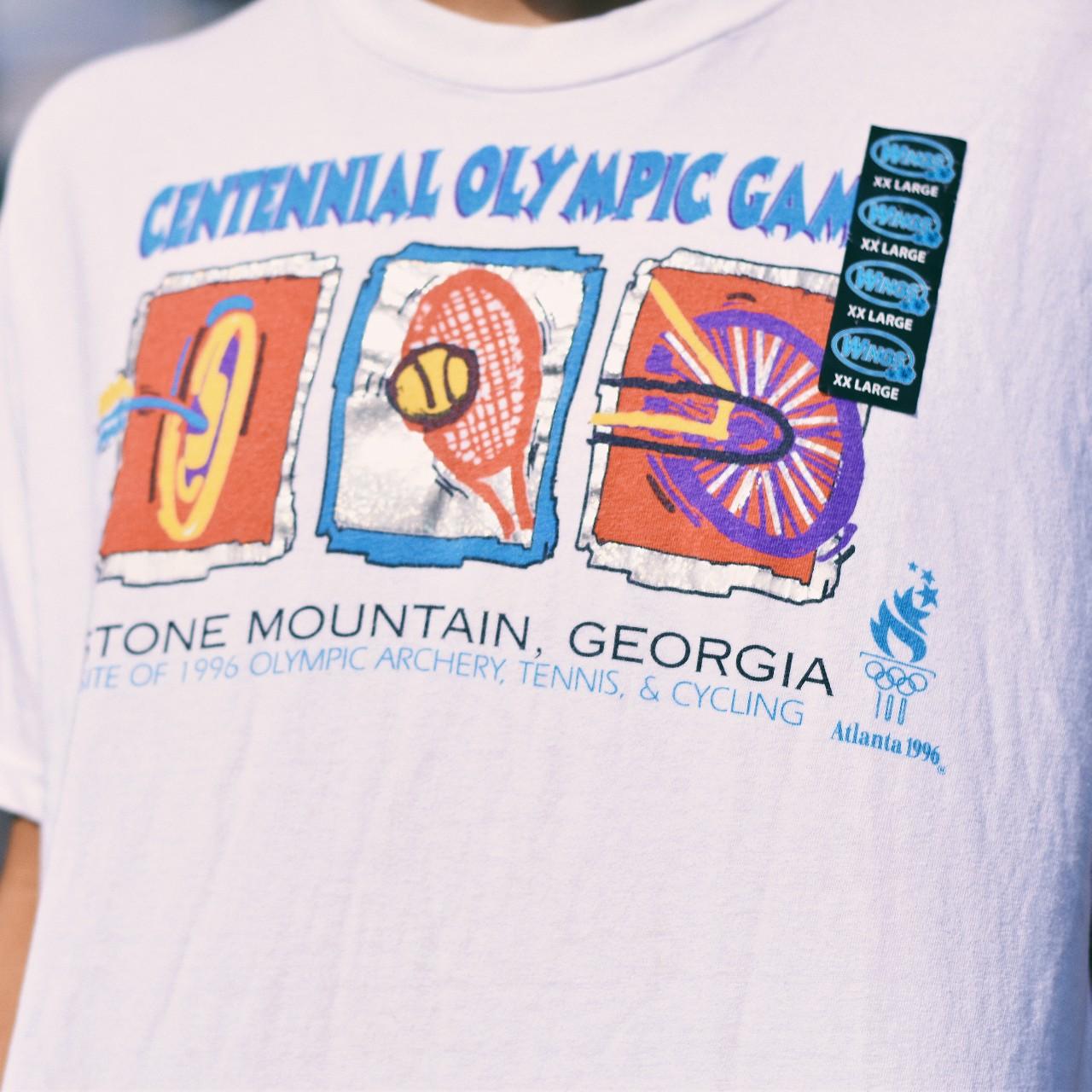 Vintage 1996 Atlanta Olympics T Shirt - Men's Medium, Women's Large