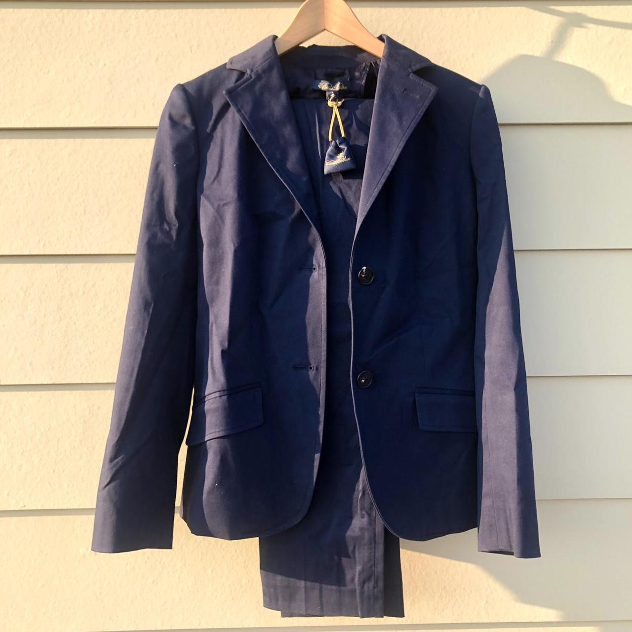 NWT Brooks Brothers women’s suit in navy. Both... Depop
