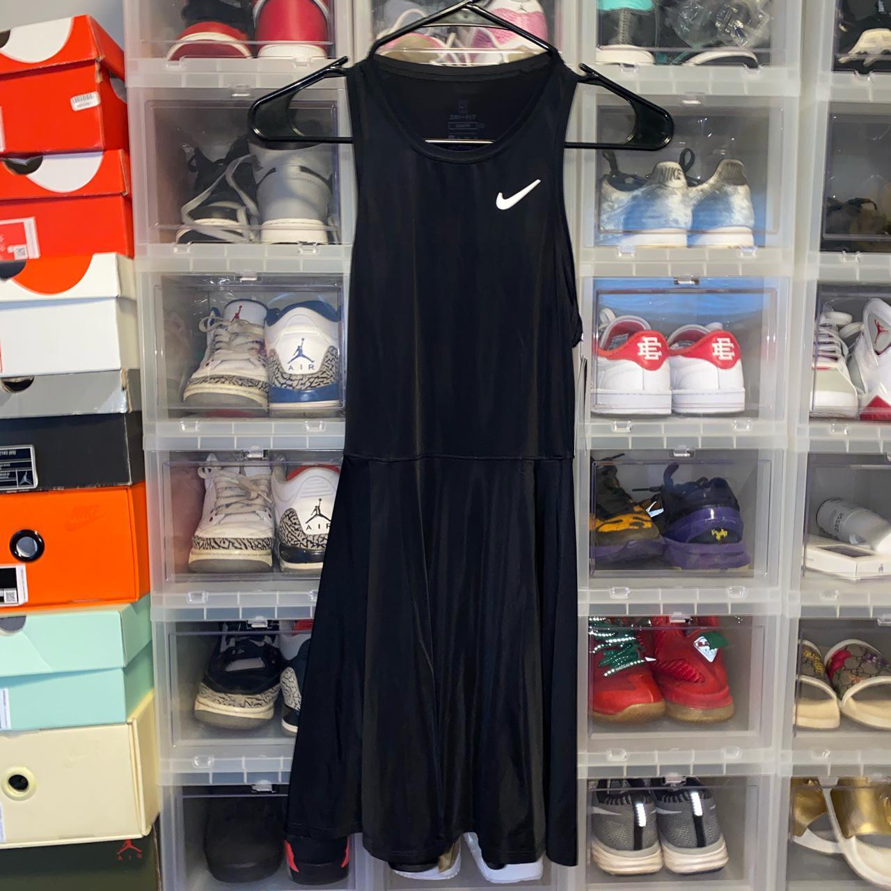 tan nike dress