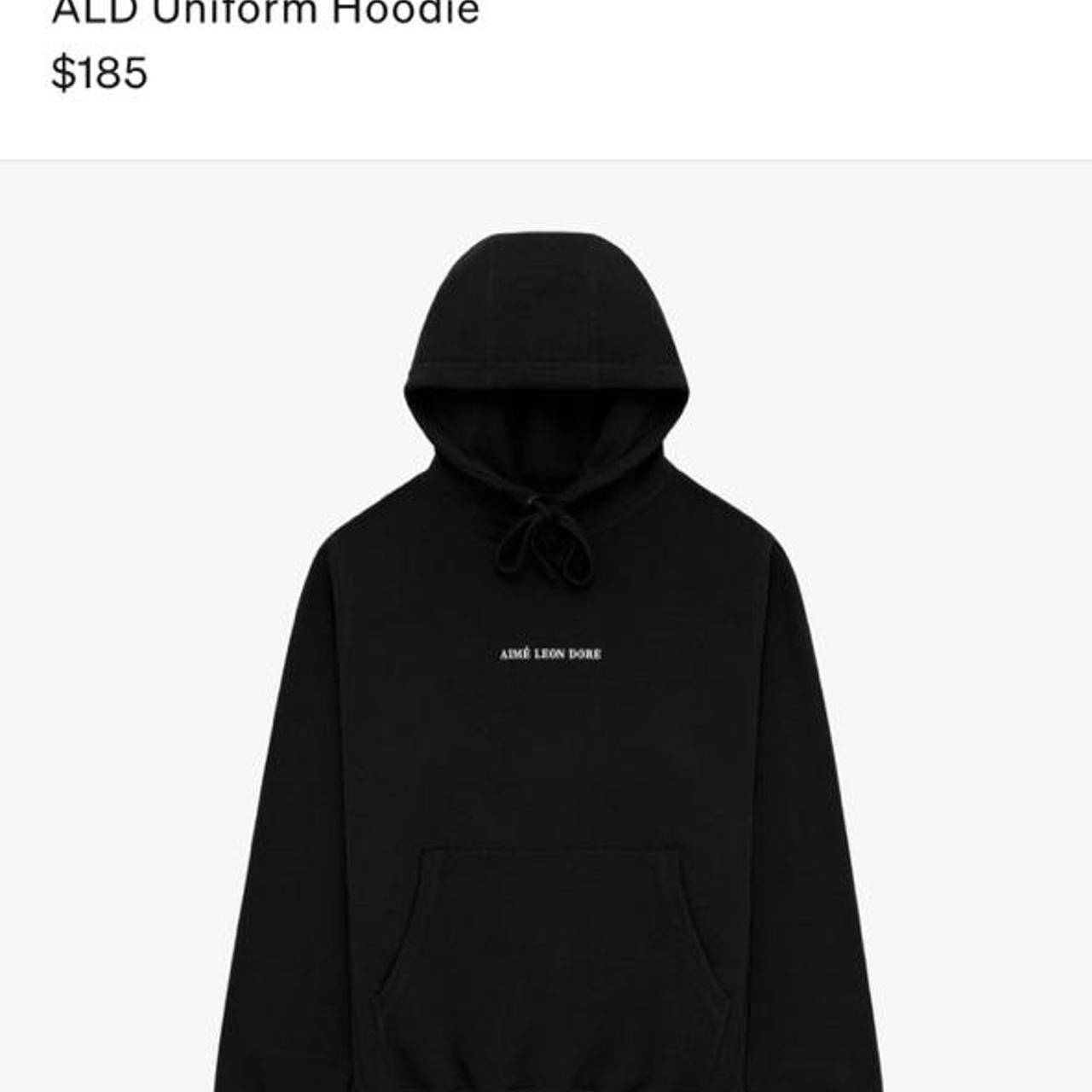 Black Aimé Leon Dore Hoodie Never been worn Aimé - Depop