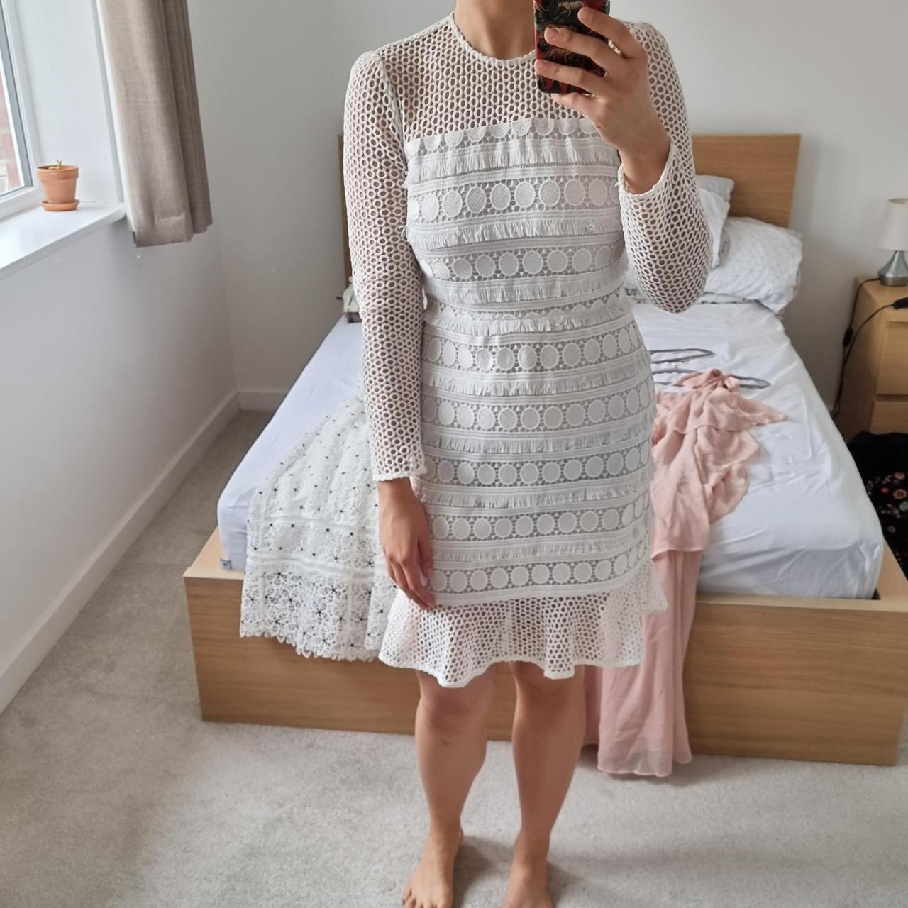 worn-once-on-a-night-out-lovely-white-dress-with-depop