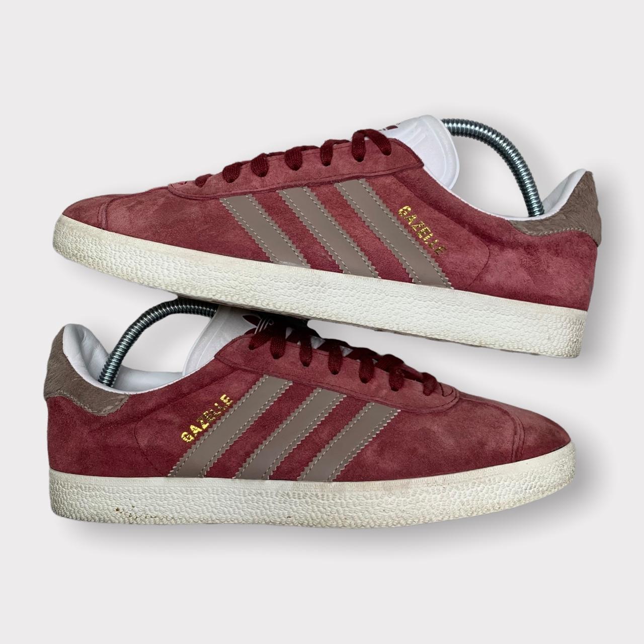 Adidas Originals Gazelle Red Size UK 7 US... - Depop