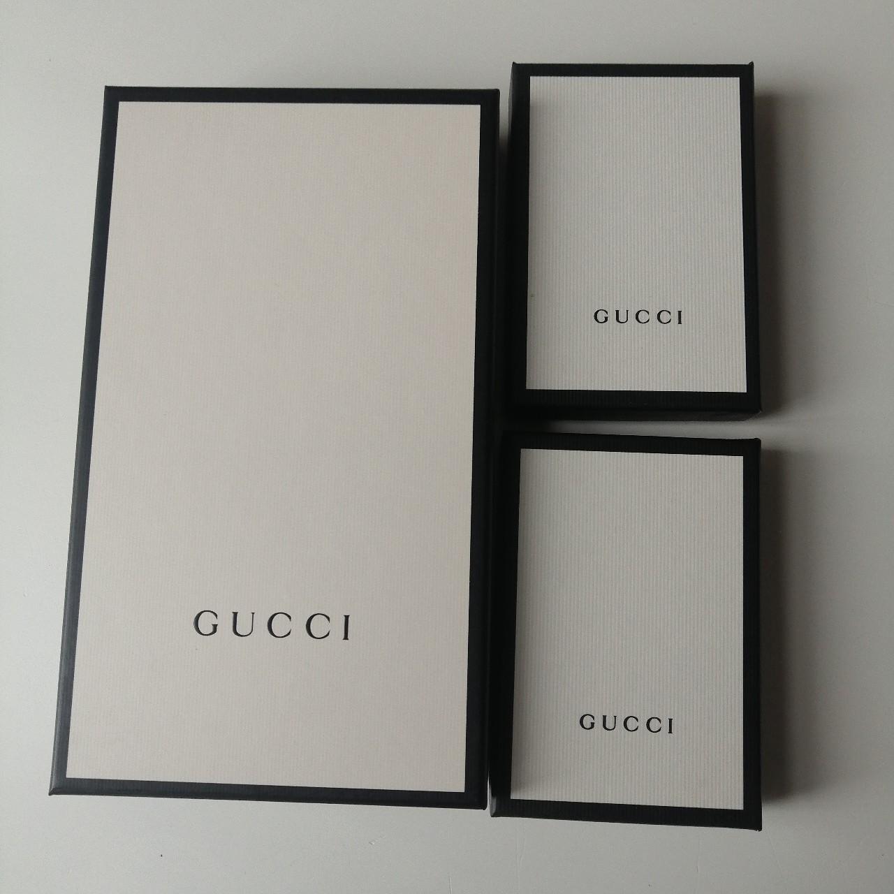 Gucci black and white gift boxes. Genuine Gucci... Depop