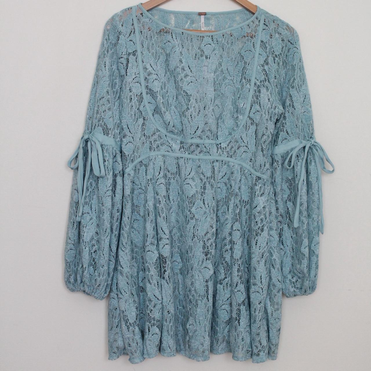 Crochet Dresses Free People Ruby Mini Dress BRAND NEW Free People
