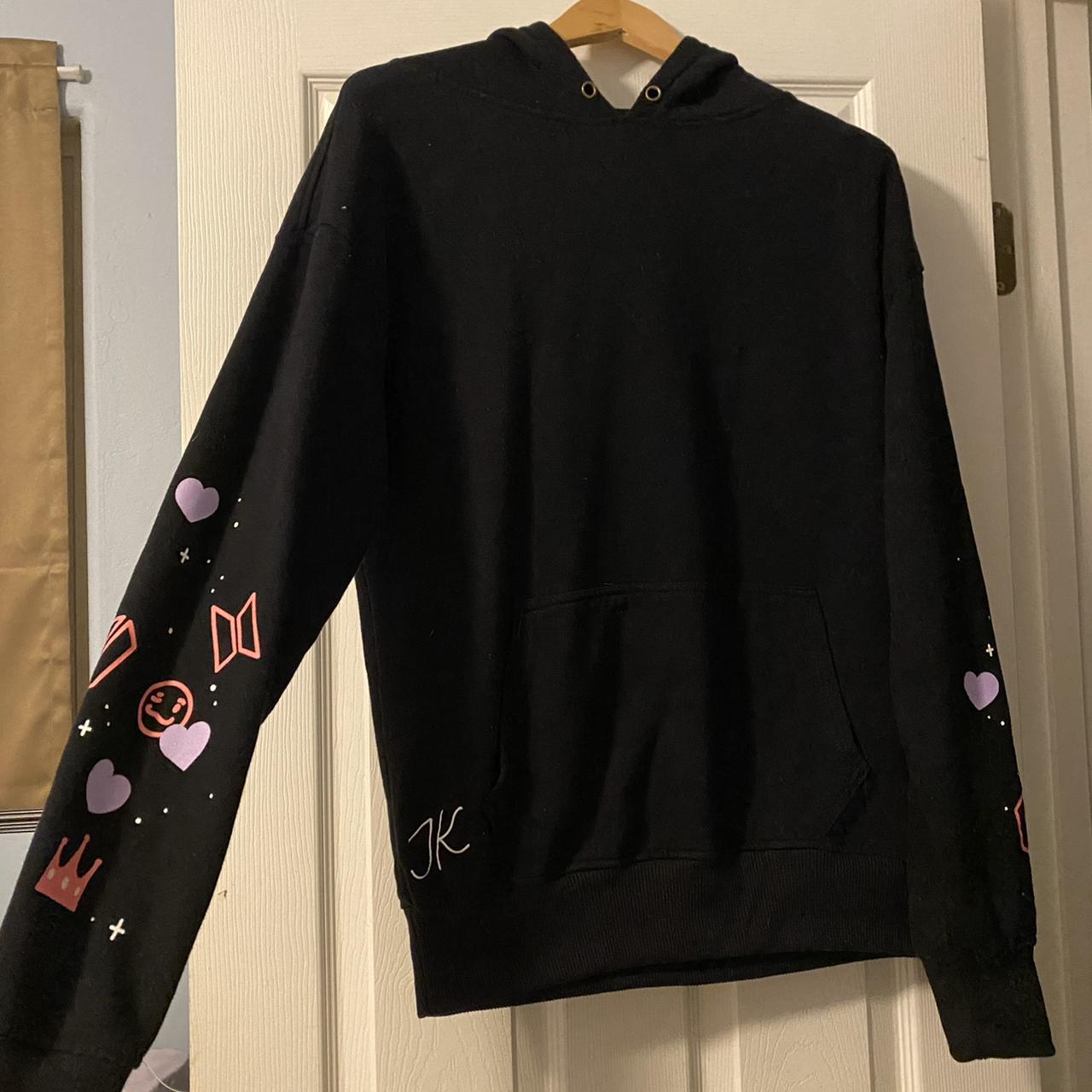 BTS Jungkook tattoo Pullover Hoodie for Sale by Morcawork