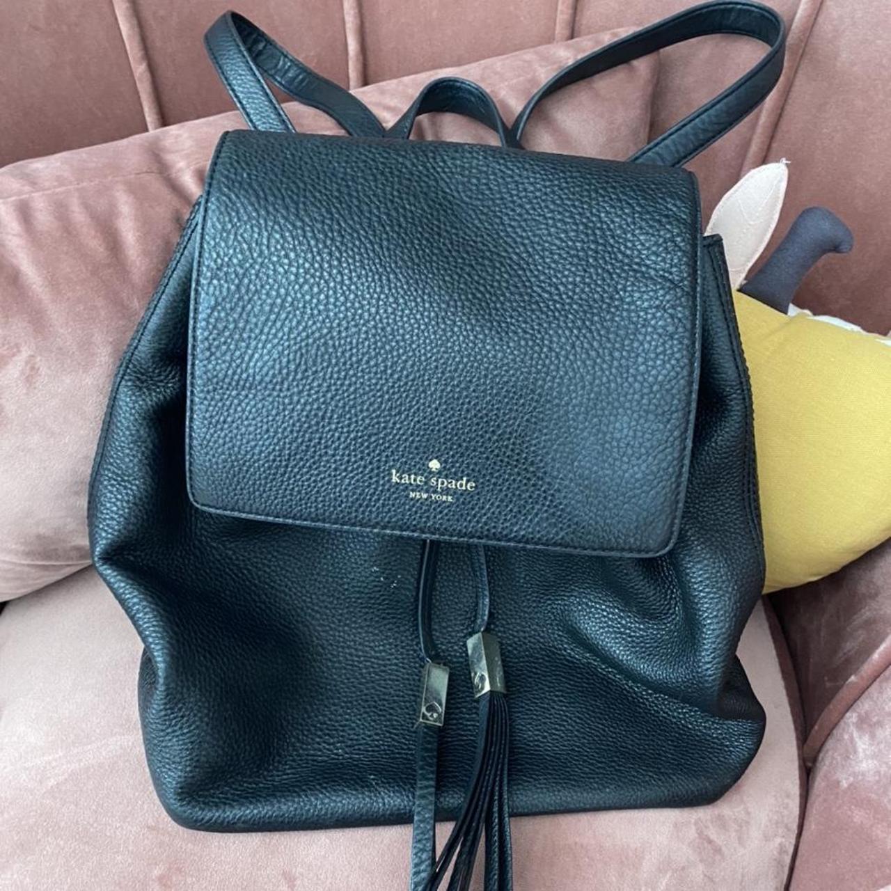 Kate spade clearance leather backpack