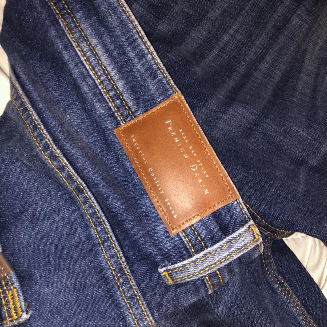 Zara Premium Denim Slim fit jeans Size 34 Brand... - Depop