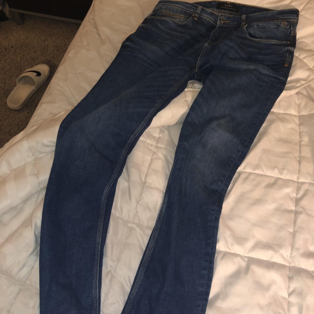 Zara Premium Denim Slim fit jeans Size 34 Brand... - Depop