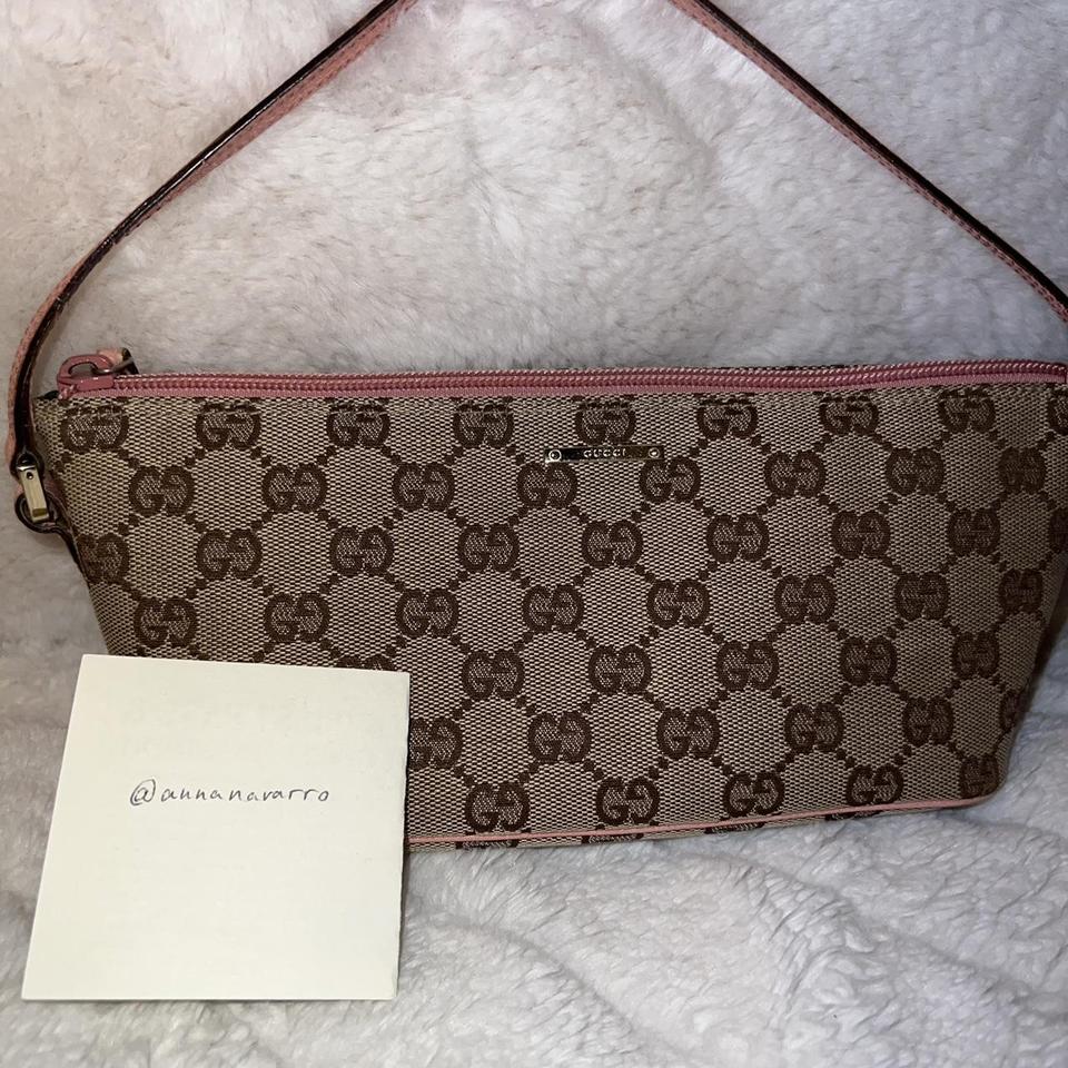 GUCCI GG CANVAS BOAT POCHETTE This Gucci bag is - Depop