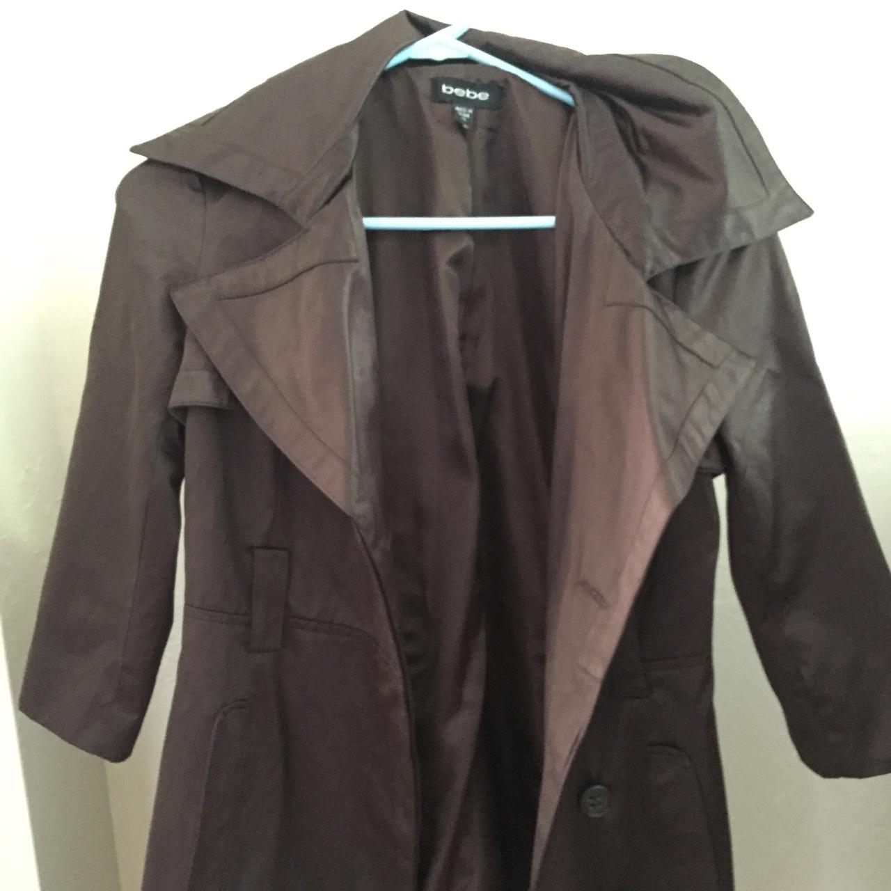 Bebe deals trench coat