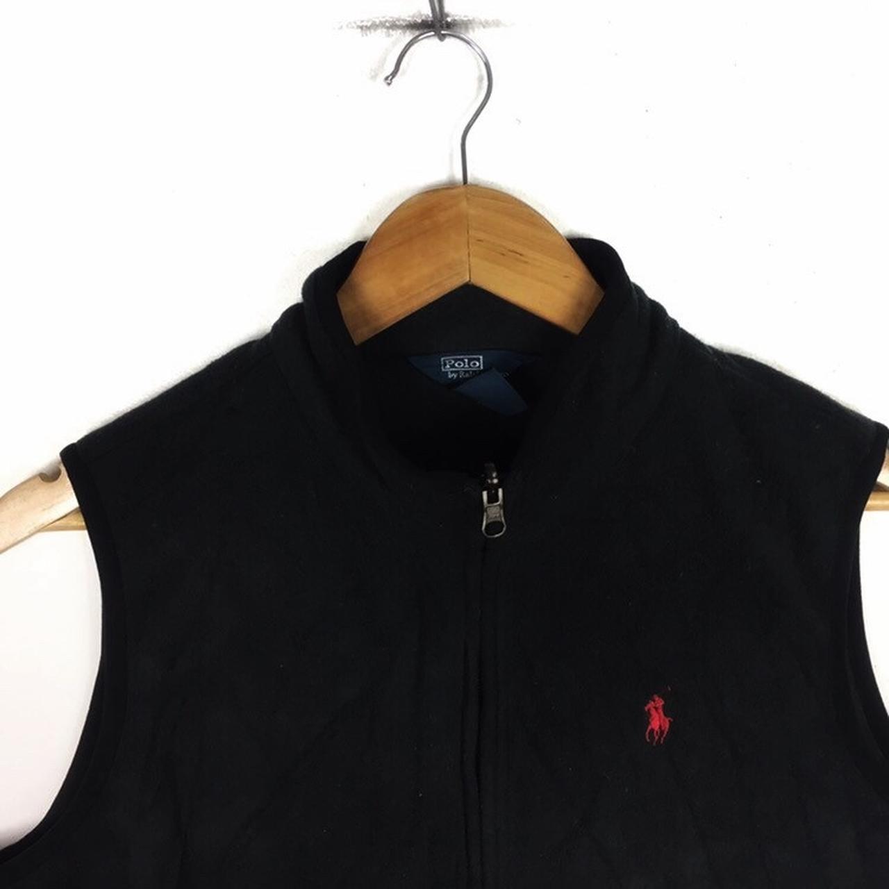 Vintage POLO RALPH LAUREN Vests Small Pony Full... - Depop