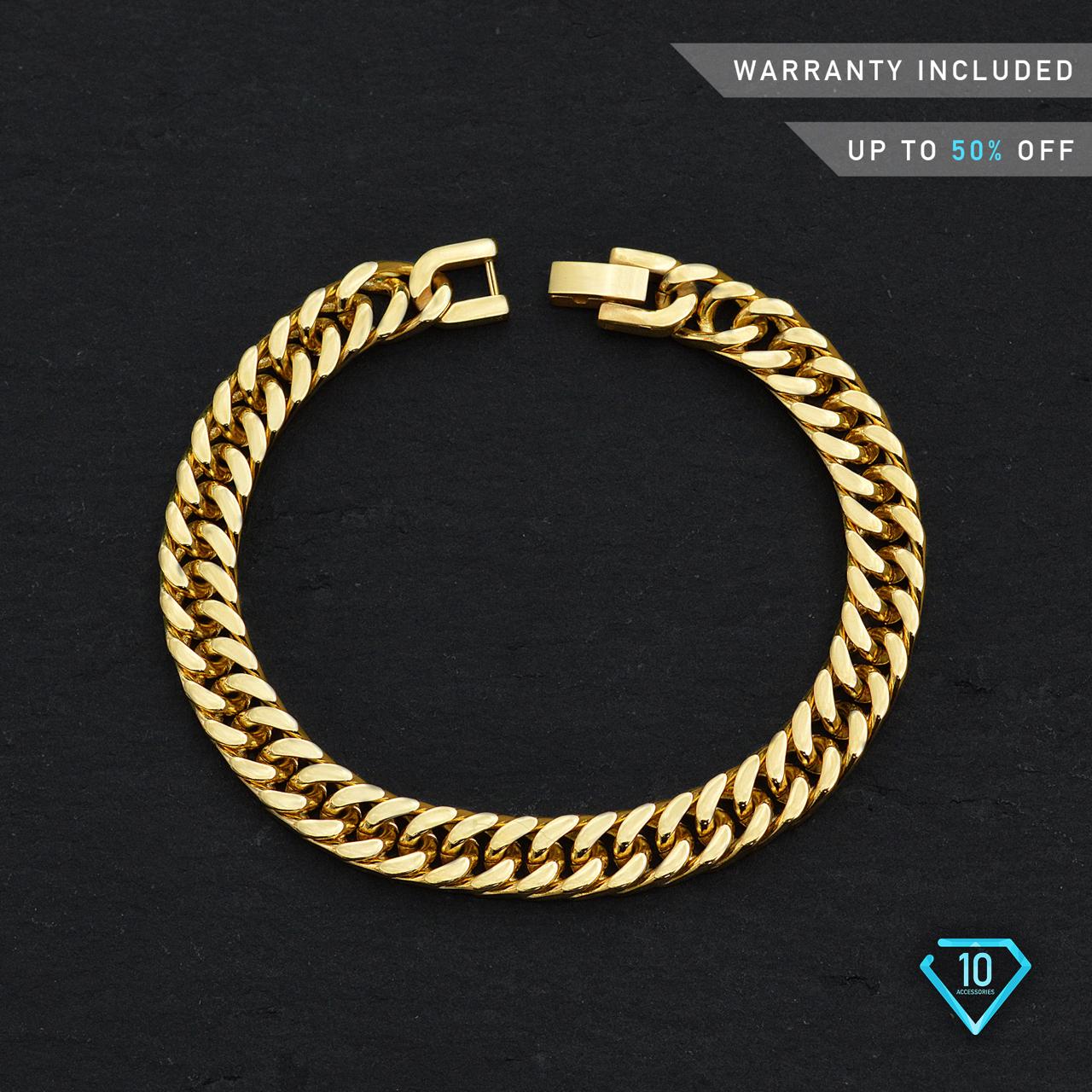 🔹 Heavy Gold Cuban Link Bracelet 🔹 Our Cuban Link... - Depop