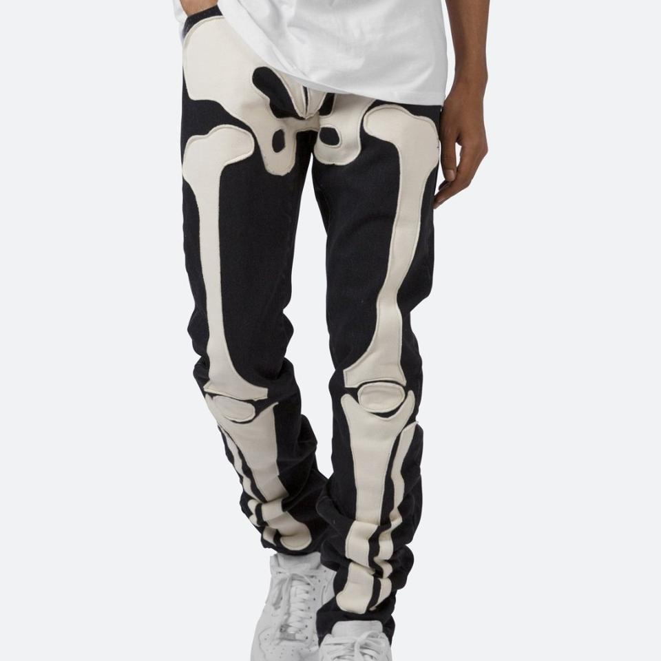 skeleton jeans womens