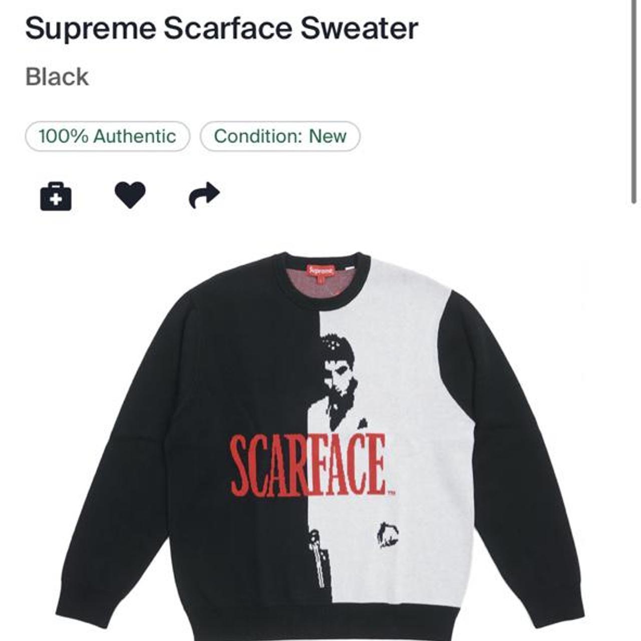 Supreme Scarface Sweater Mサイズ+rahulhero.in