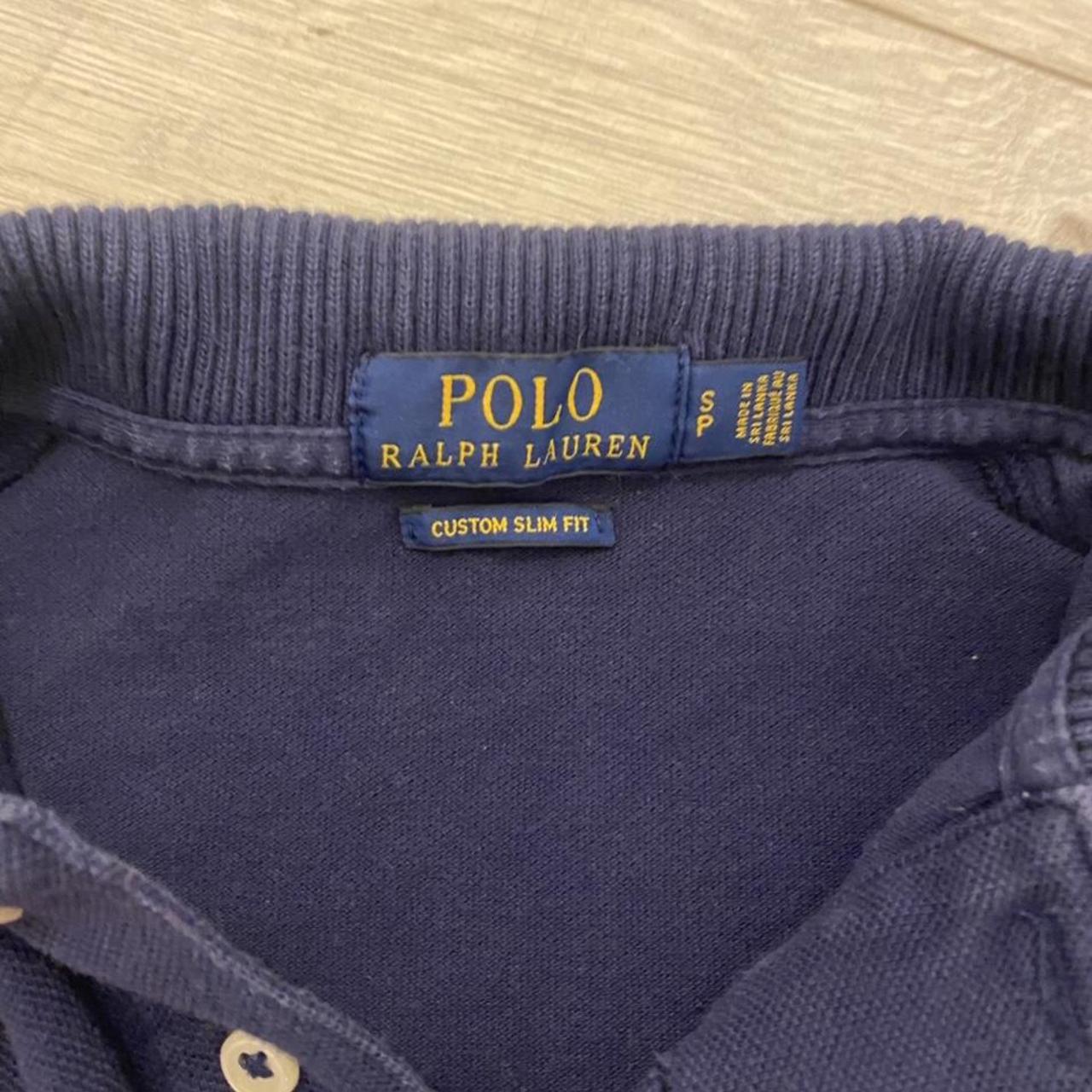 Authentic Ralph Lauren Polo shirt with crest and... - Depop