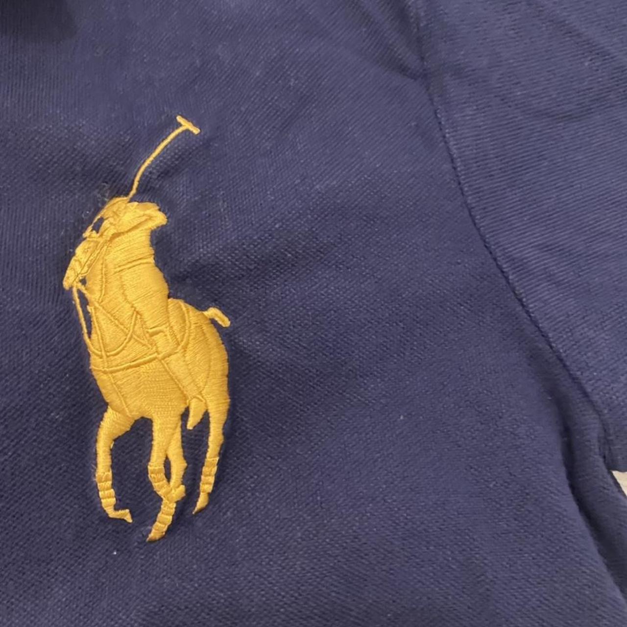 Authentic Ralph Lauren Polo shirt with crest and... - Depop