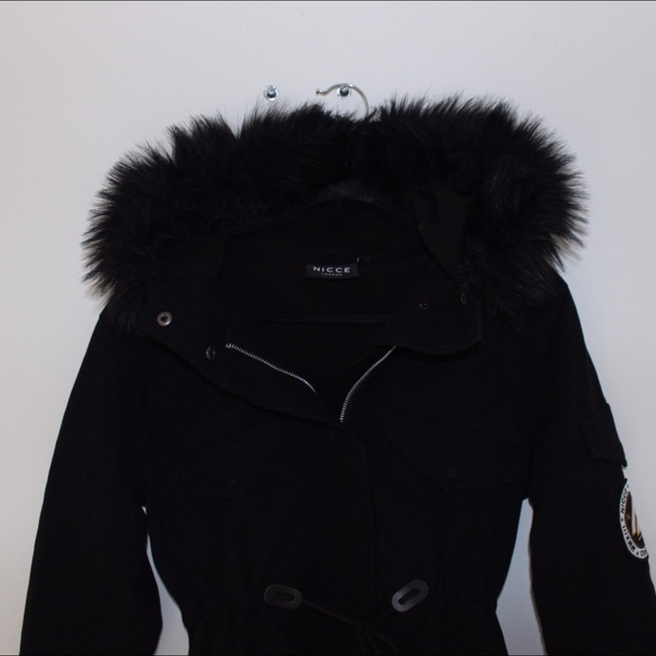 Super thick cosy and warm black winter coat NICCE... - Depop