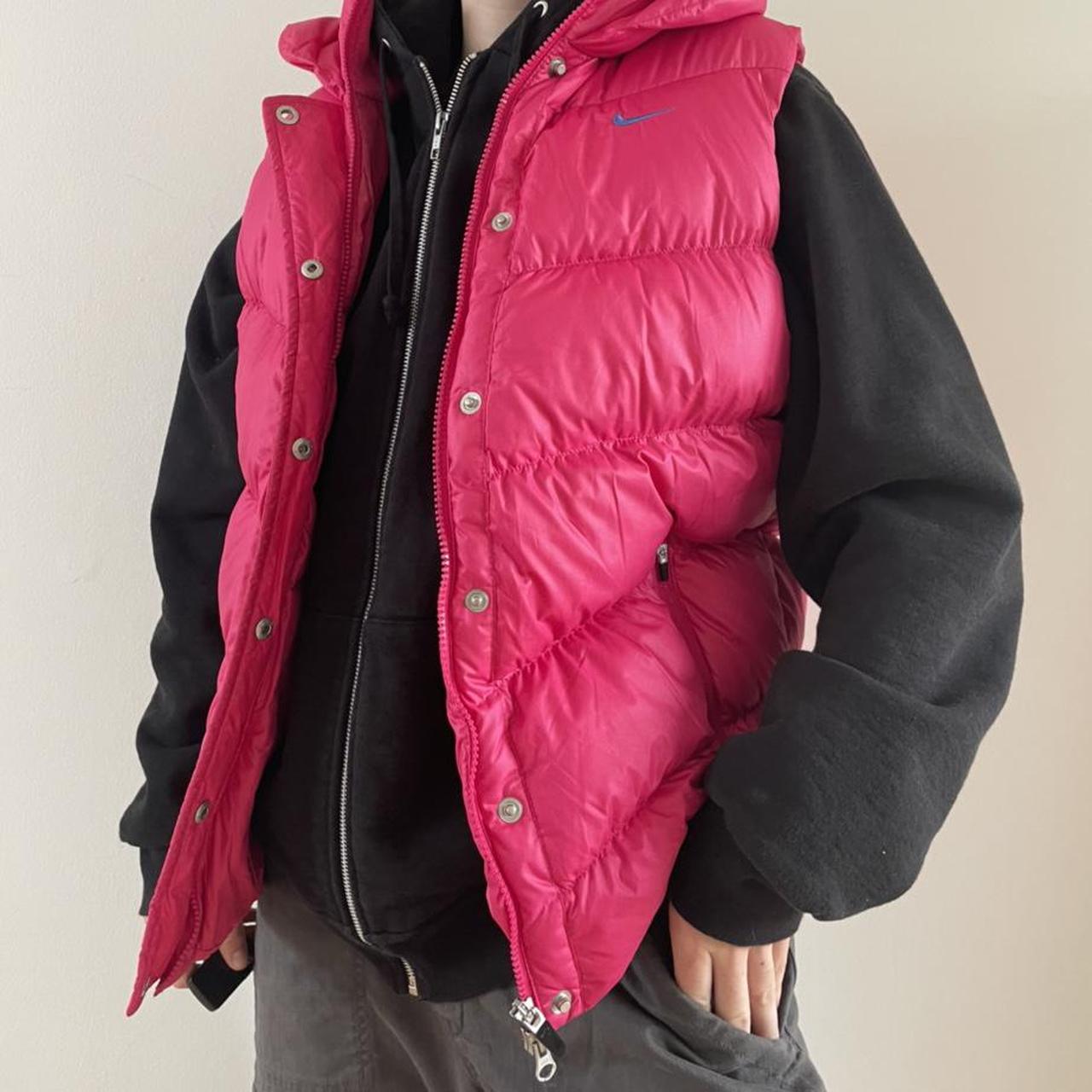 Pink nike body warmer Clearance