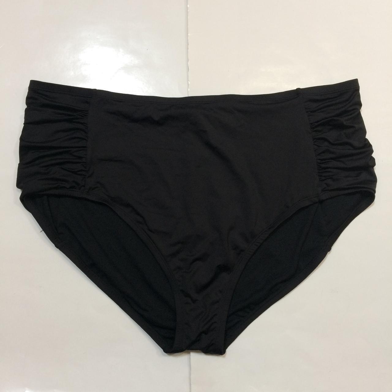 Apt. 9 Women's Black Swim-briefs-shorts | Depop