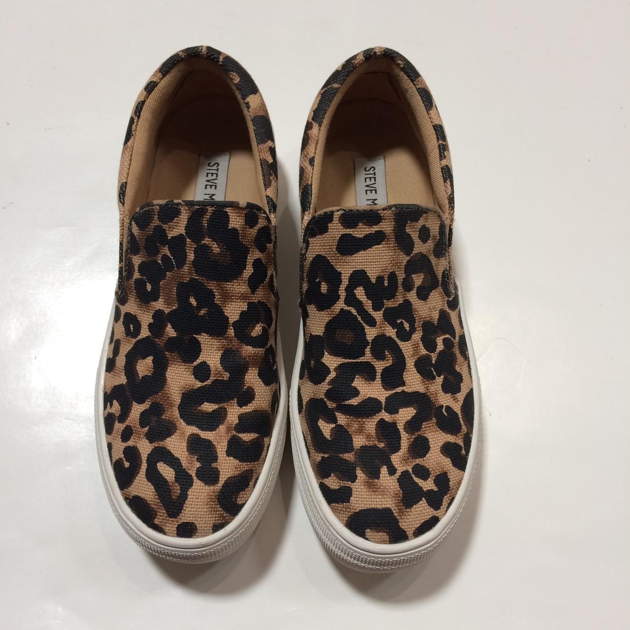 Steve madden leopard print slip on sneakers online