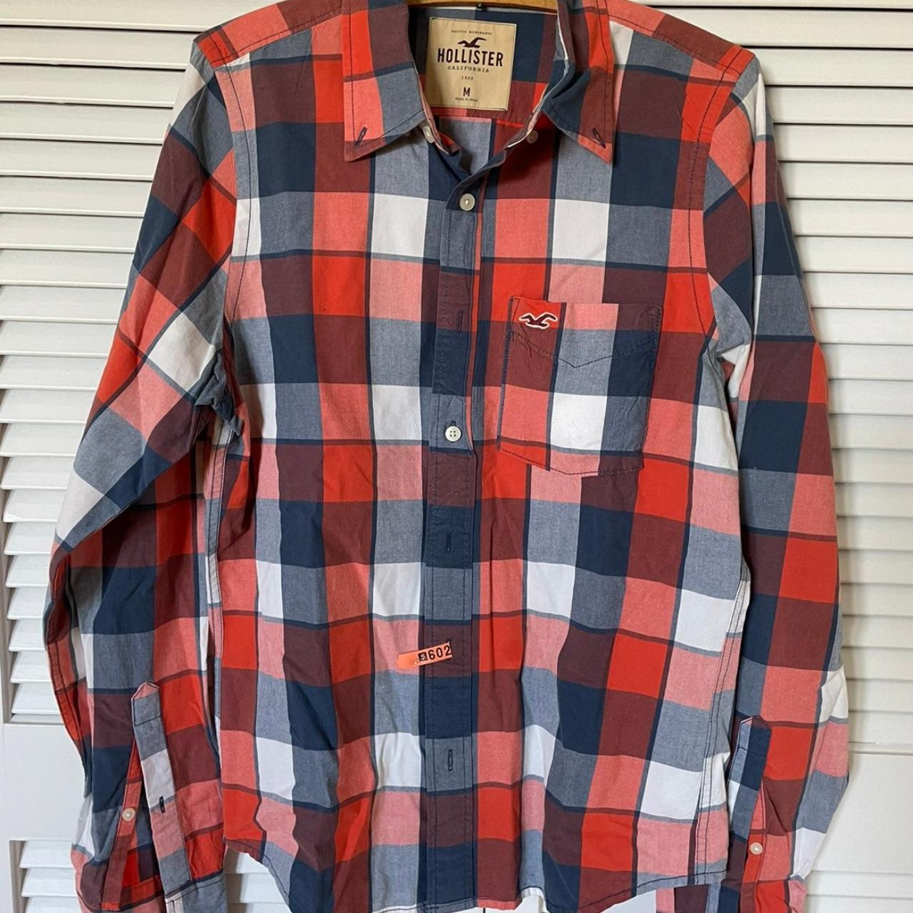 Hollister Co. Shirt - blue - (Pre-owned) 