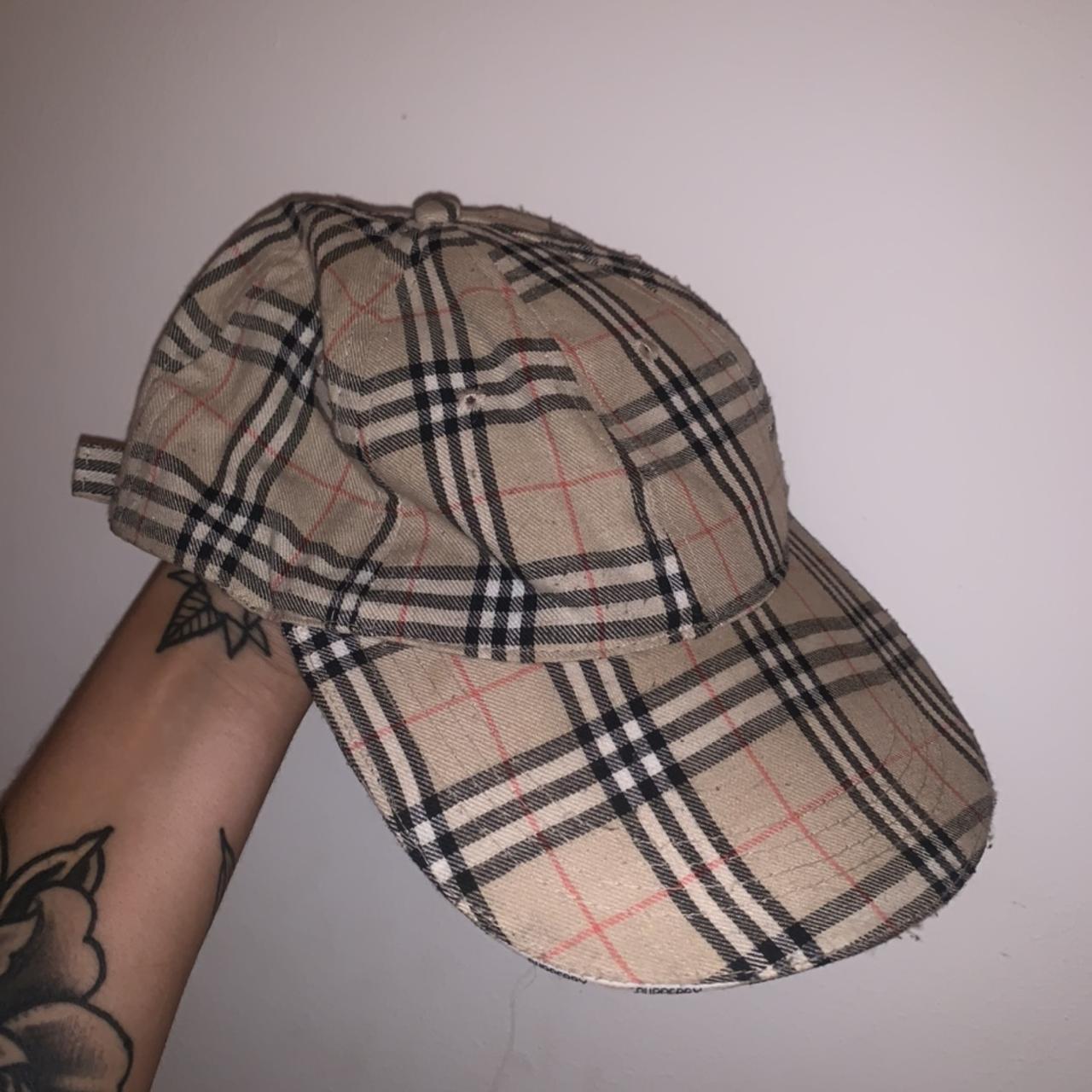 Burberry Men's Tan Hat | Depop