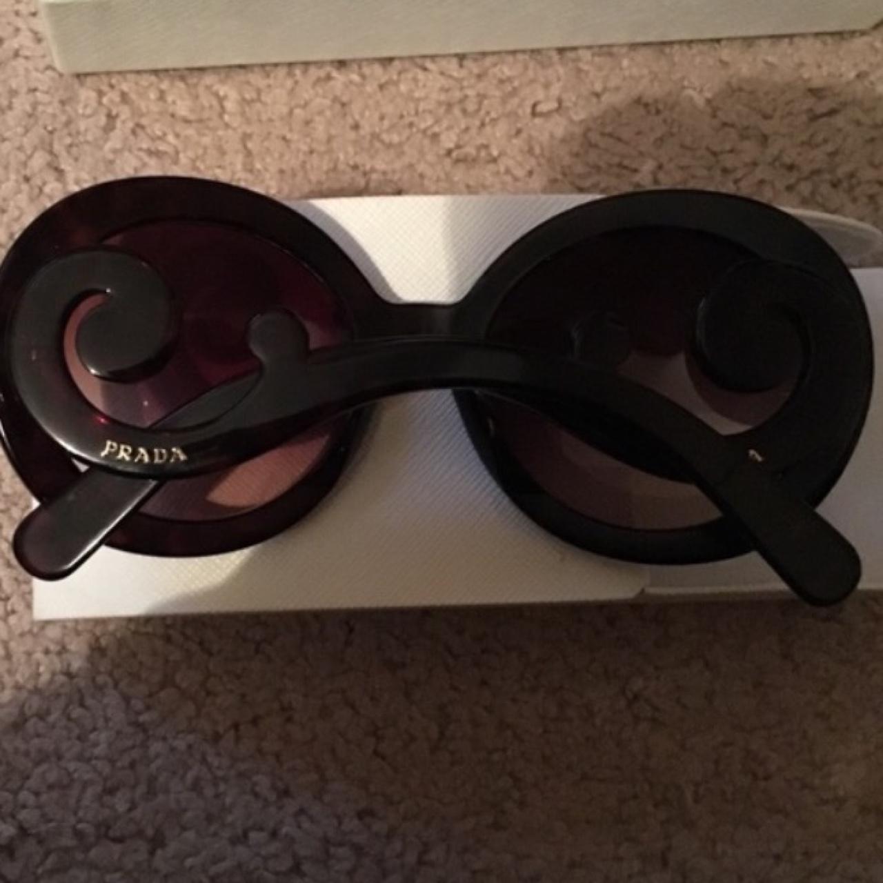 Prada 'Baroque' 55mm Rpind Sunglasses. Coachella | Depop