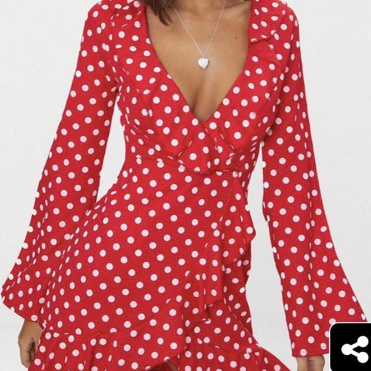 plt polka dot dress
