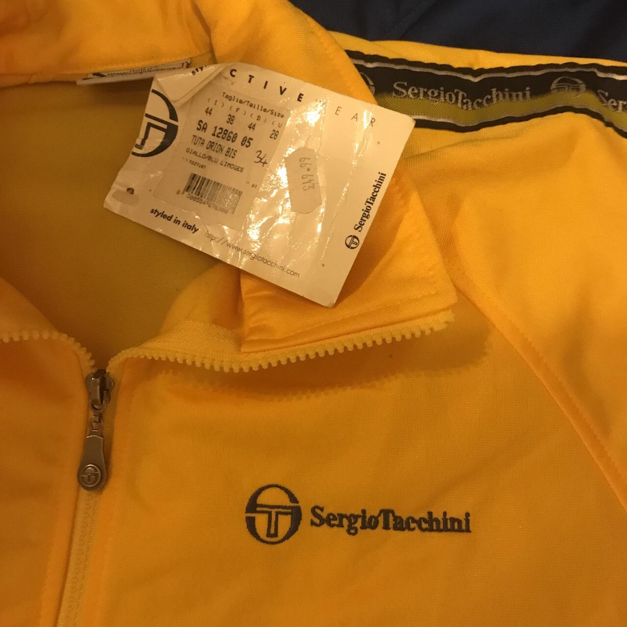 BNWT vintage and deadstock Sergio Tacchini tracksuit... - Depop