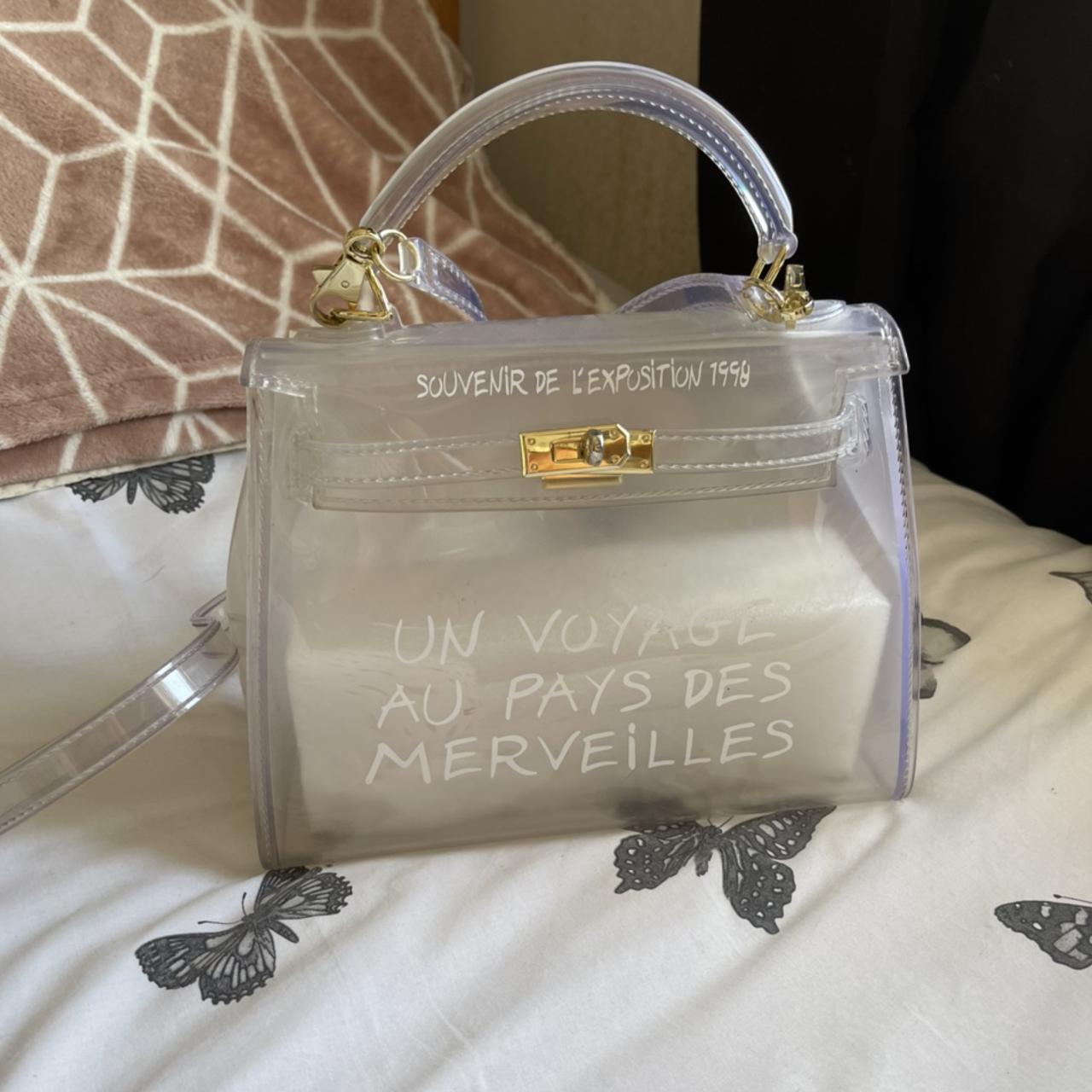 Perspex bag discount