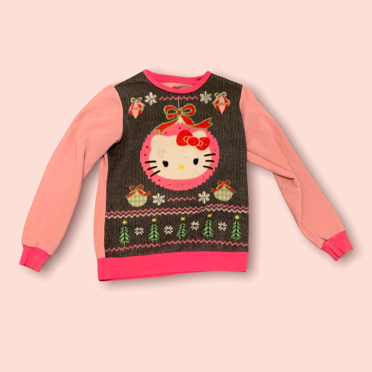 Product Image 1 - Hello Kitty Christmas Fuzzy Sweater