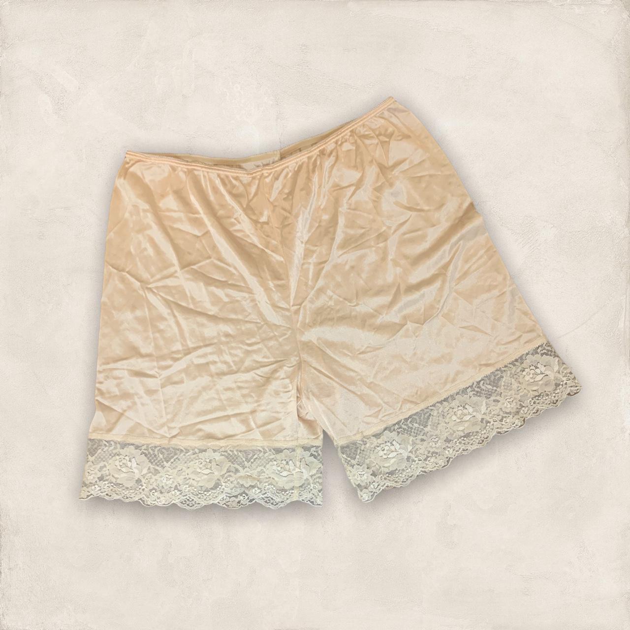 Product Image 1 - Cream Bloomer Slip Shorts 
Measurements: