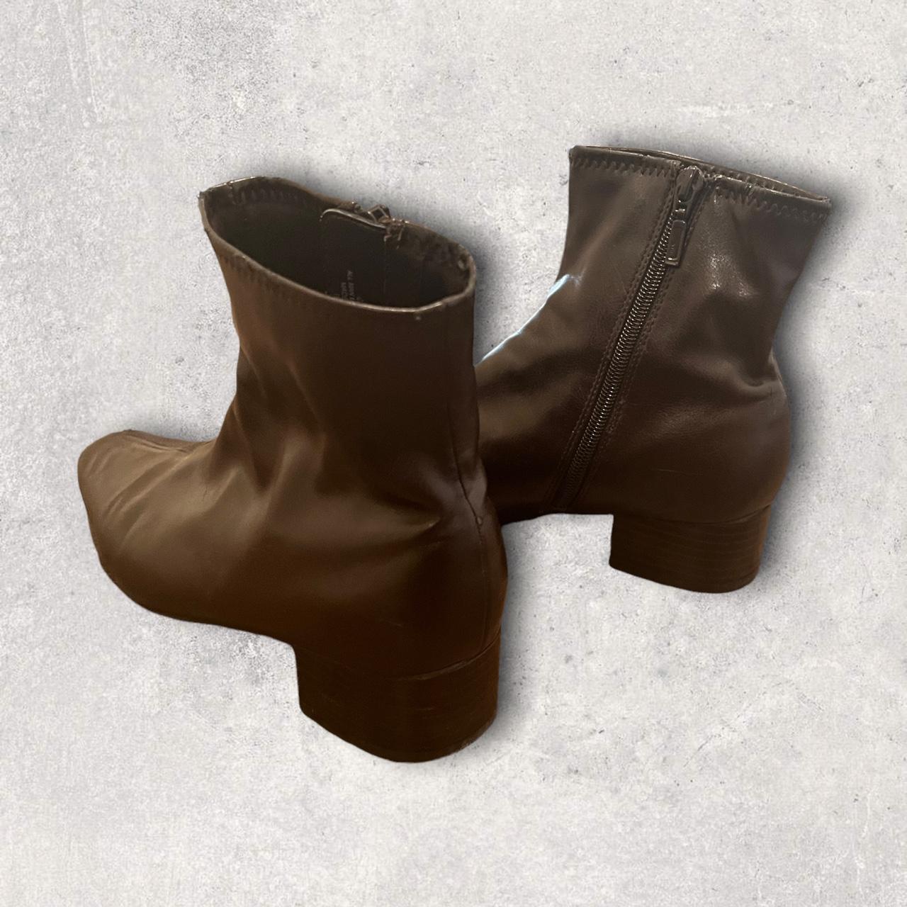 Product Image 2 - Brown Pointed Toe Ankle Booties