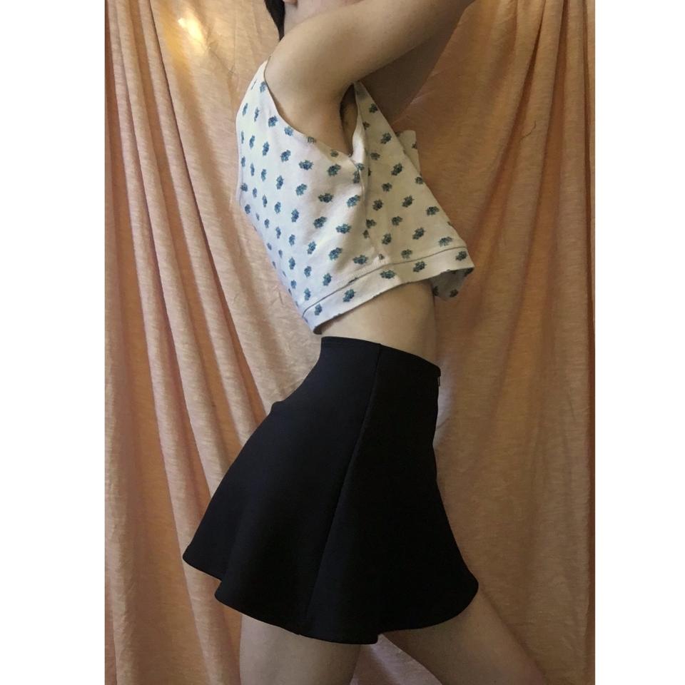 AMERICAN APPAREL XS BRIGITTE SCUBA MINI SKIRT Only... - Depop