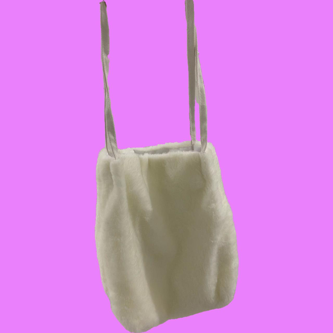 fluffy tote bag depop