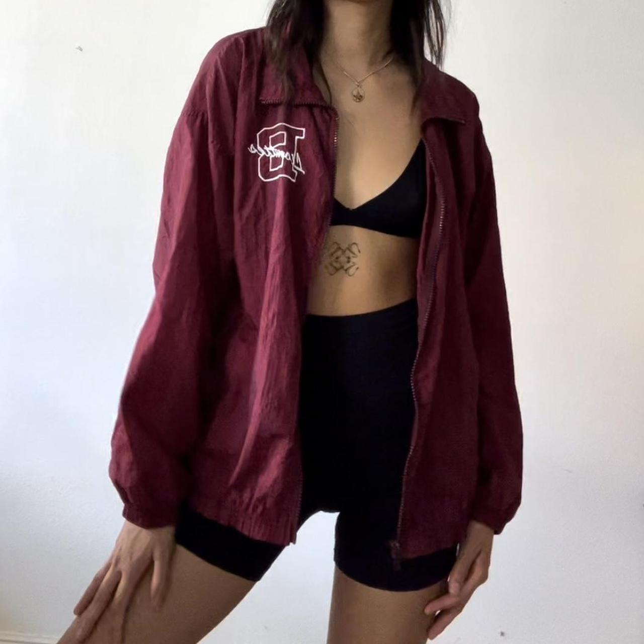 Product Image 1 - Vintage Maroon Windbreaker

Bought this at