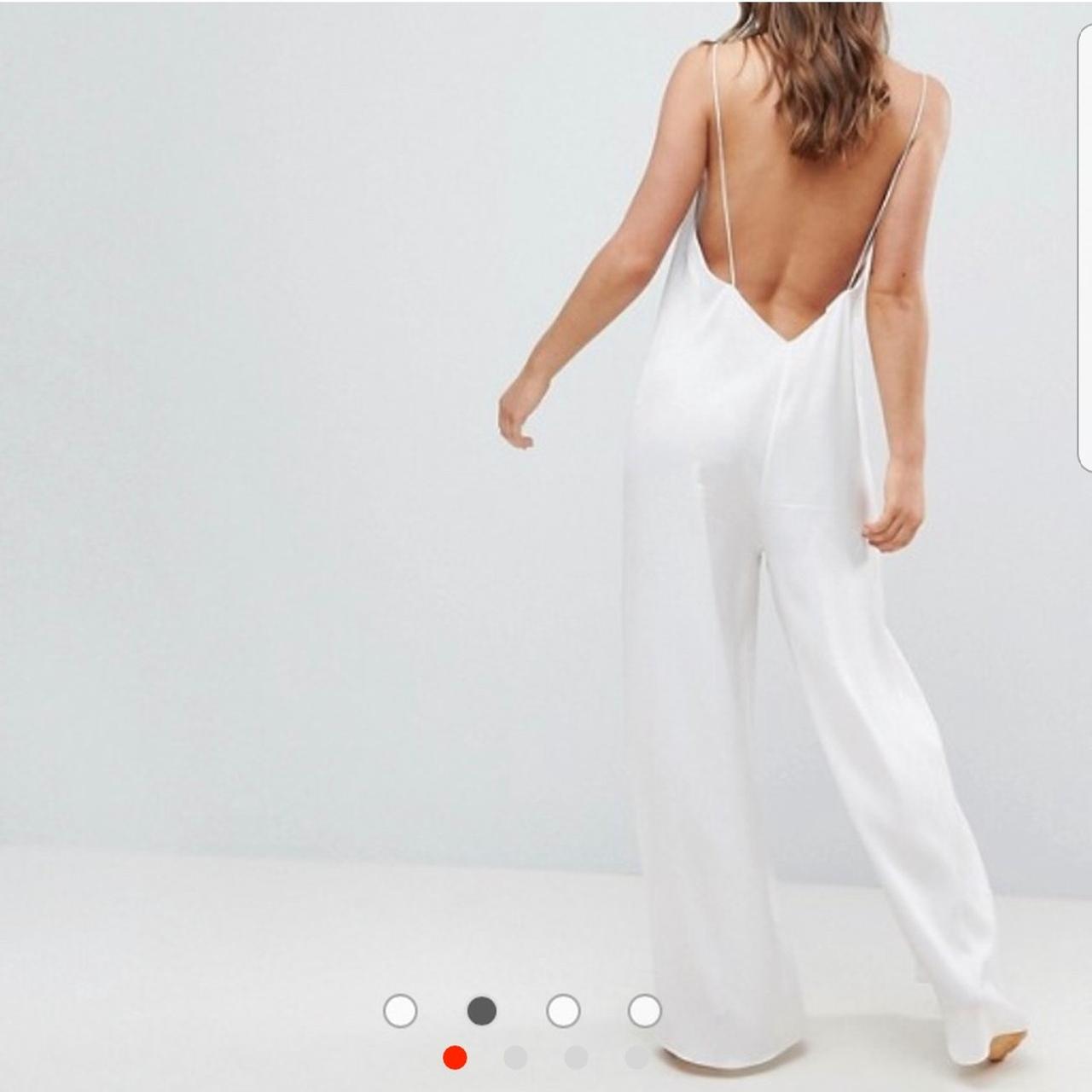 backless jumpsuit asos