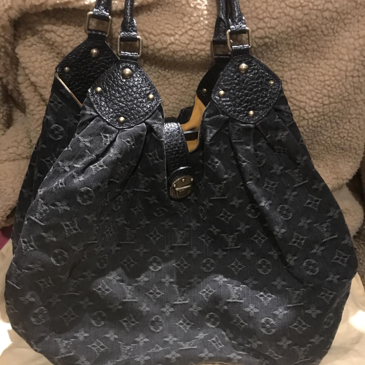 Authentic LV Jean bag the area with code ripped see - Depop