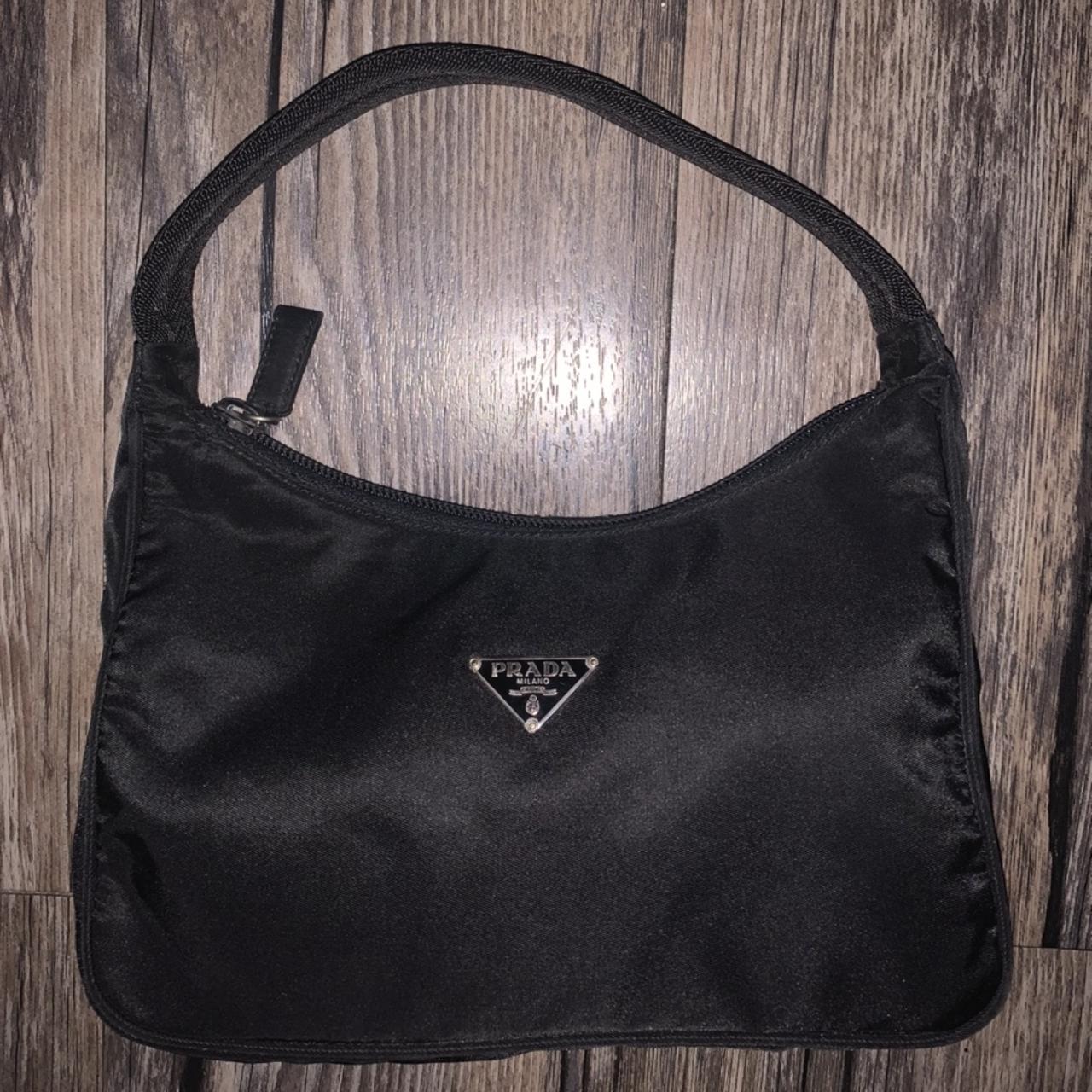 vintage authentic mini prada pochette❤️ vintage but - Depop