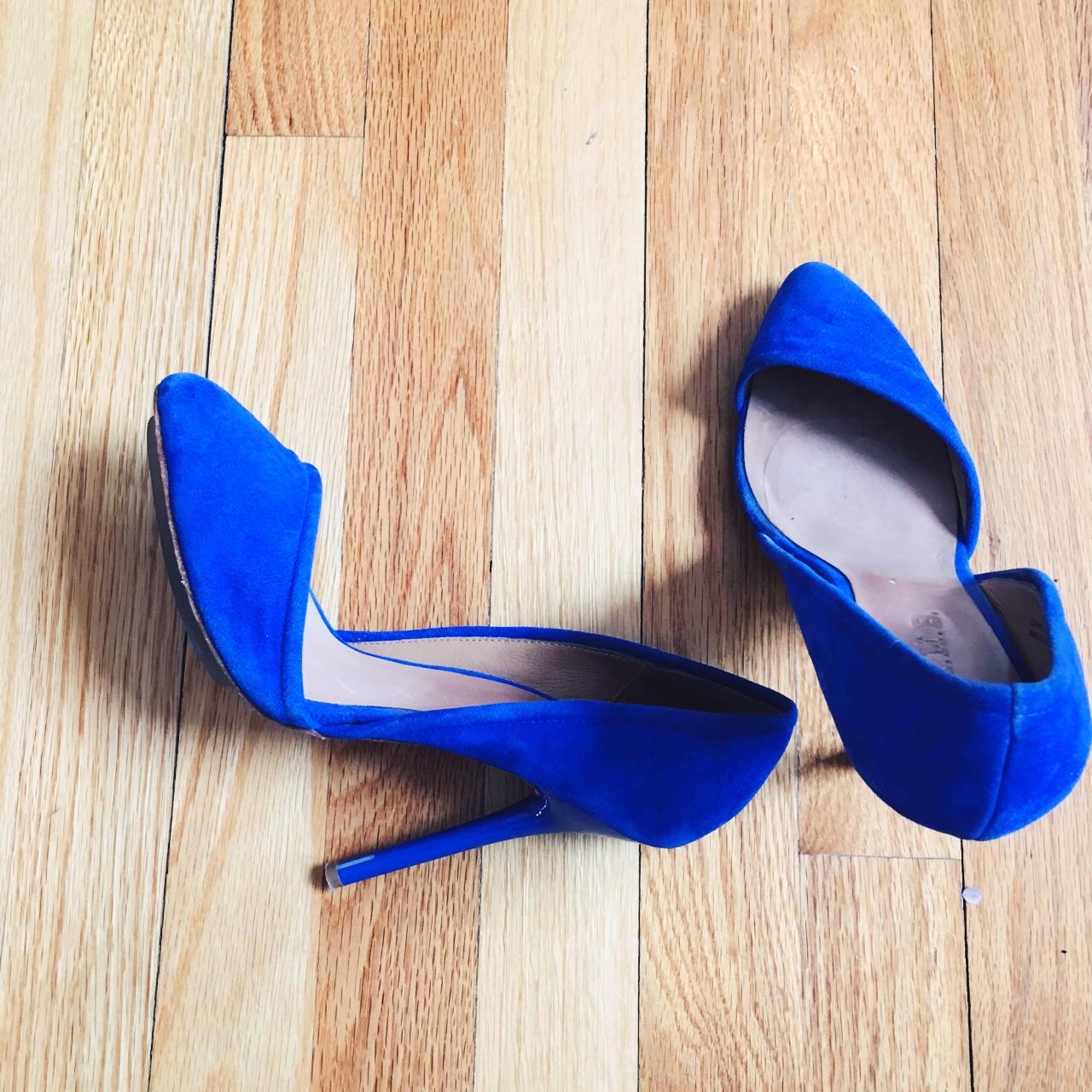 Cobalt hot sale blue shoes