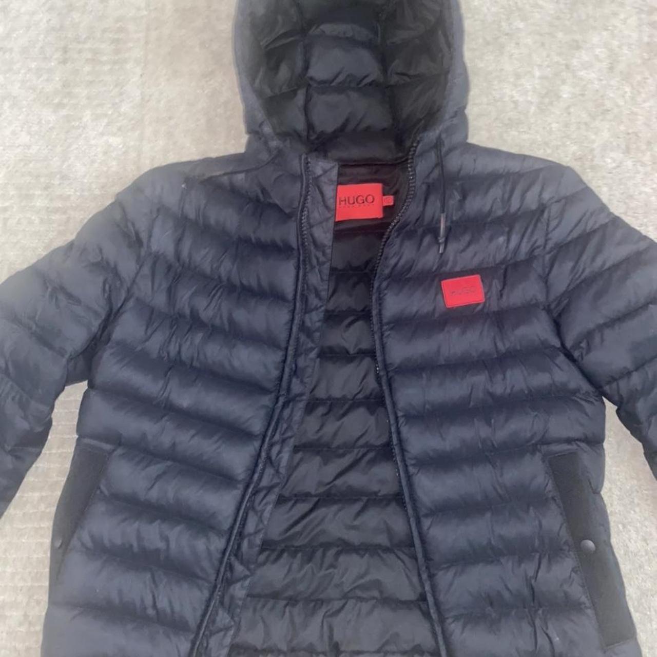 hugo boss coat tessuti