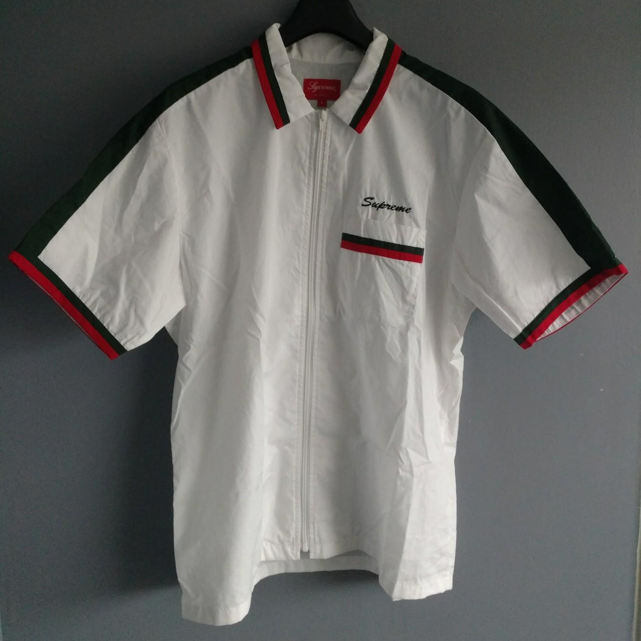 Supreme Zip Up Work Shirt (Gucci colorway)., Size...