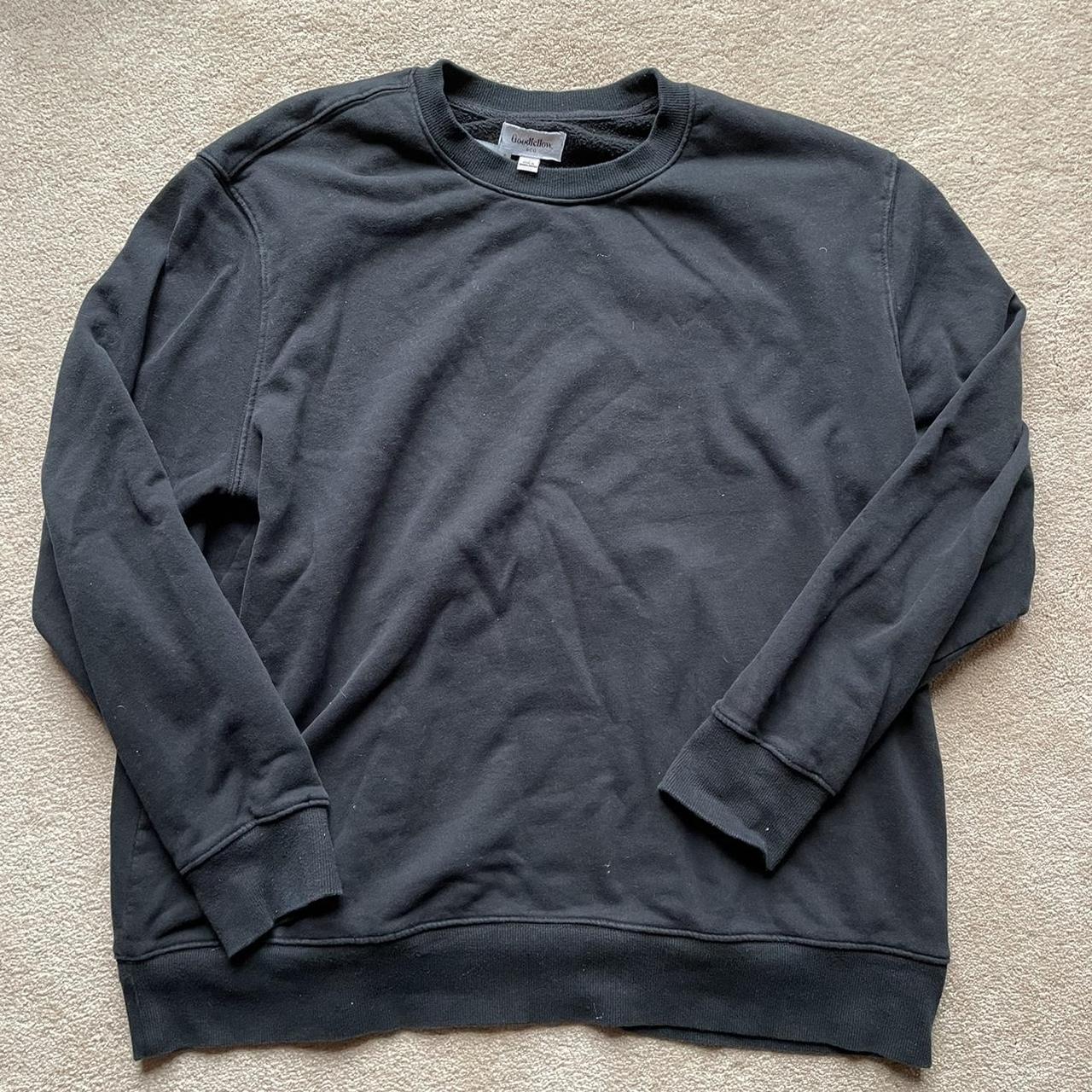 Goodfellow Co Fleece Crewneck Sweatshirt Worn Depop