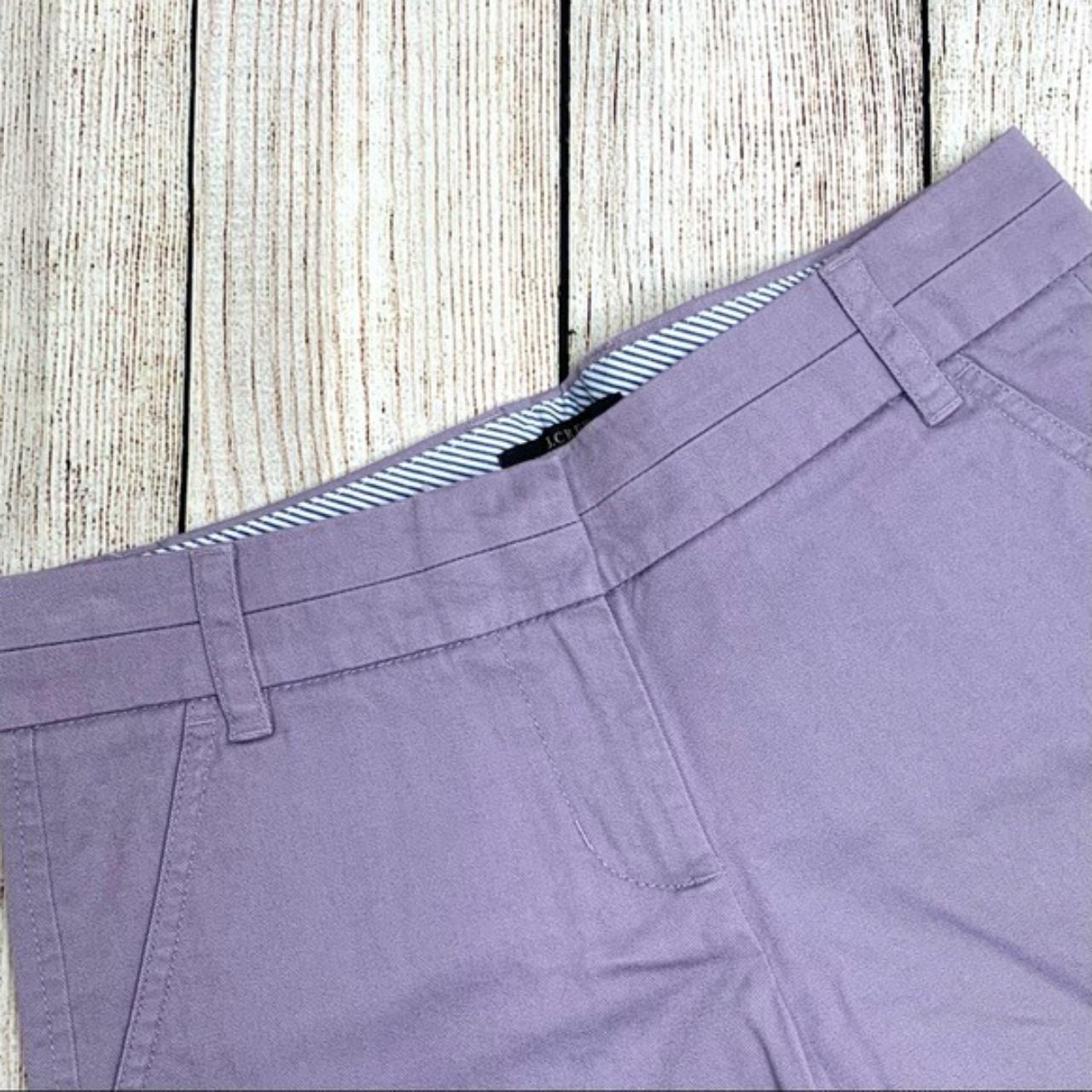 Lavender / purple chino shorts by J.Crew. Size 00.... Depop